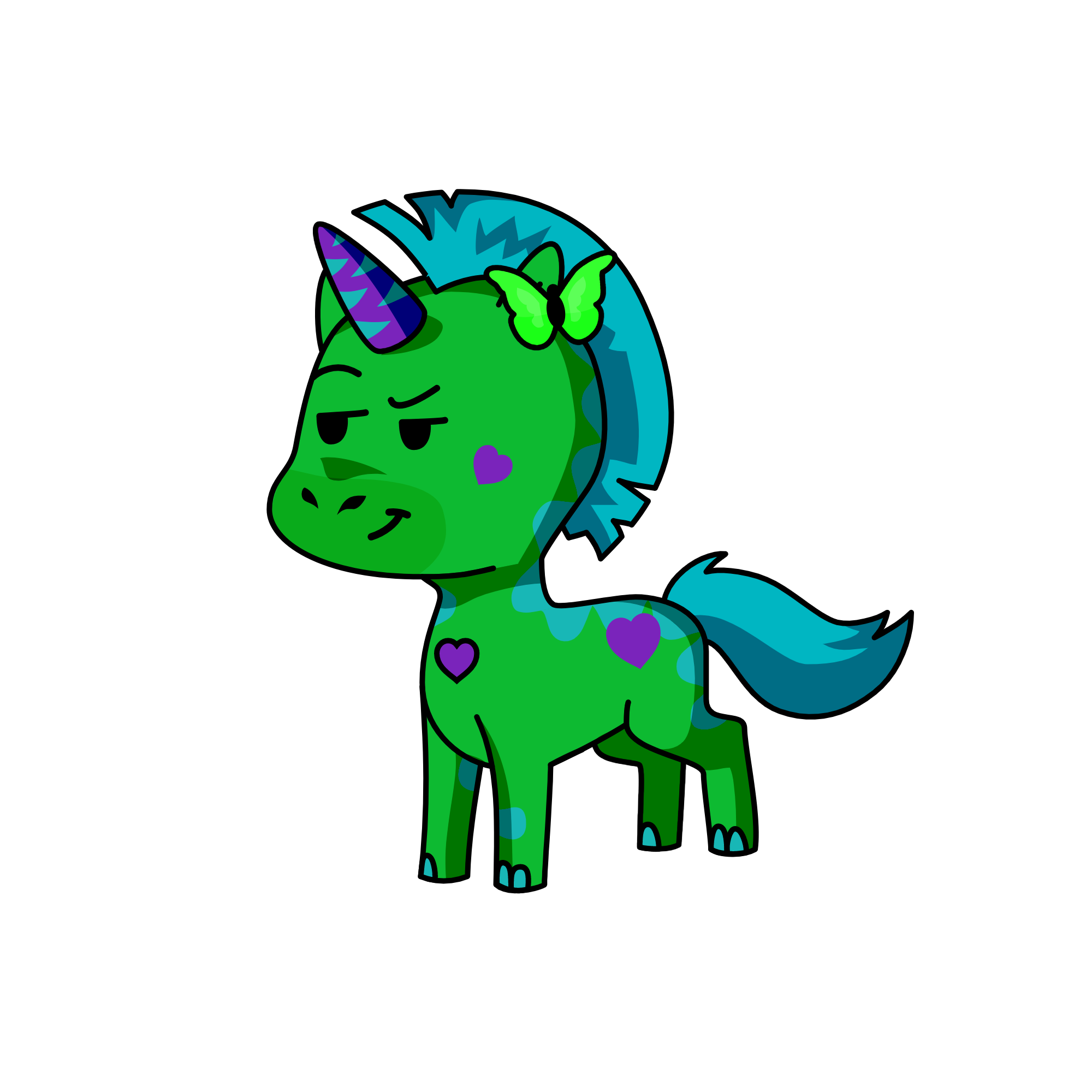 caserfg, the unicorn