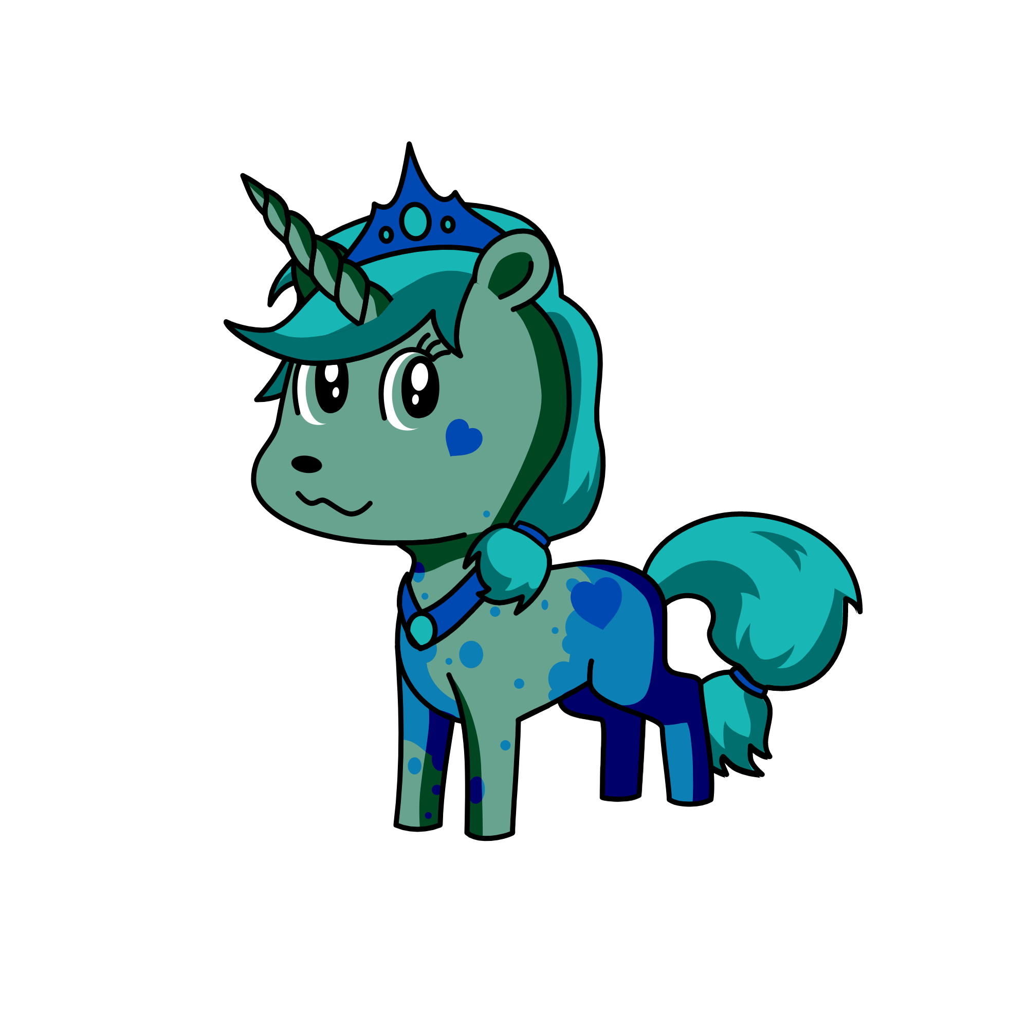 sea, the unicorn