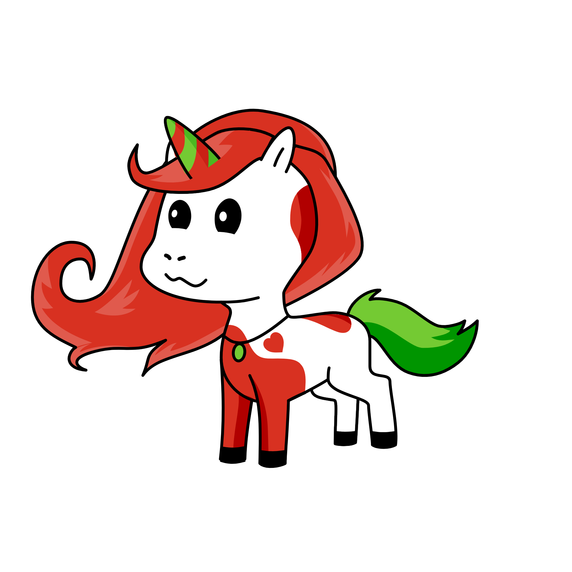 peppermint, the unicorn