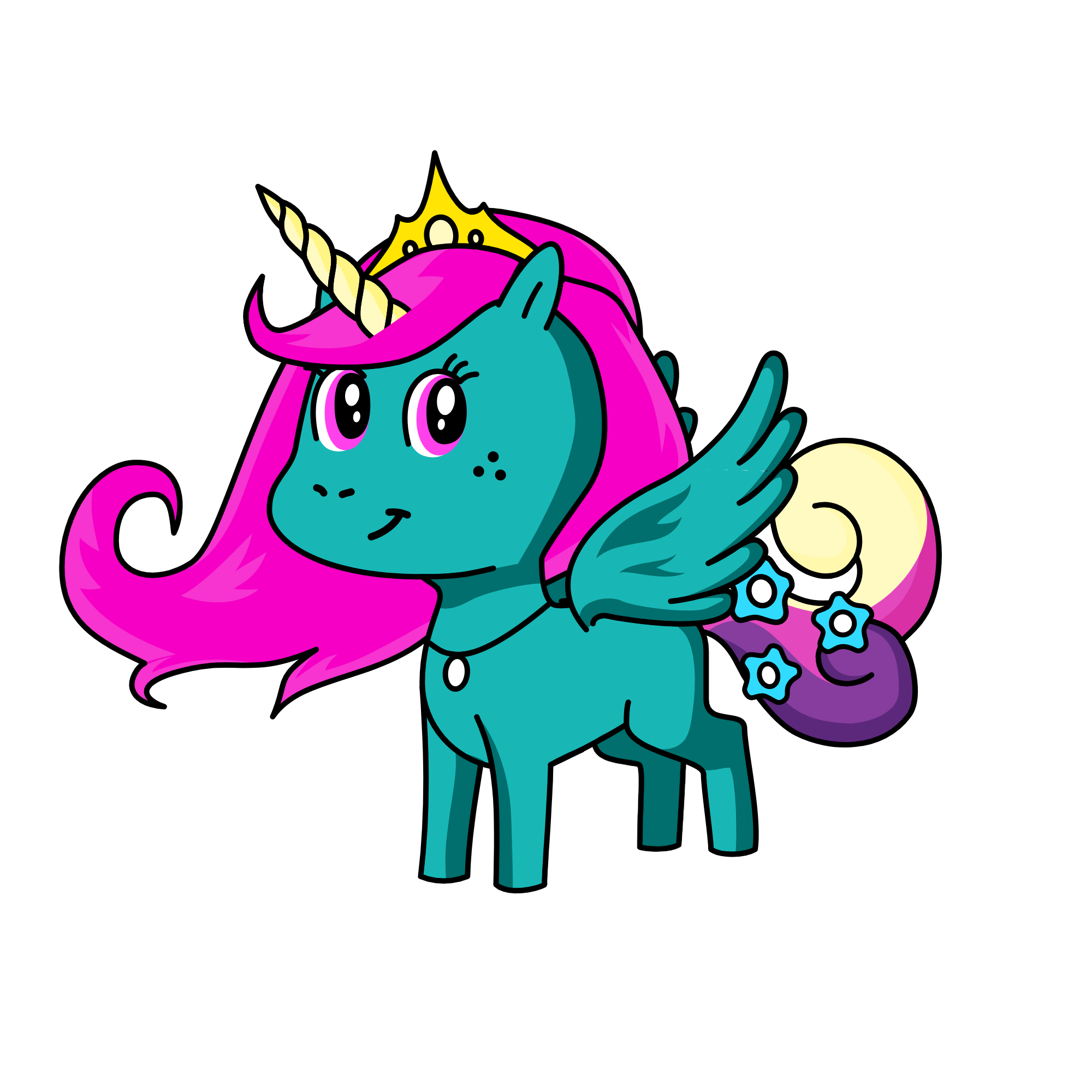 Candance, the unicorn
