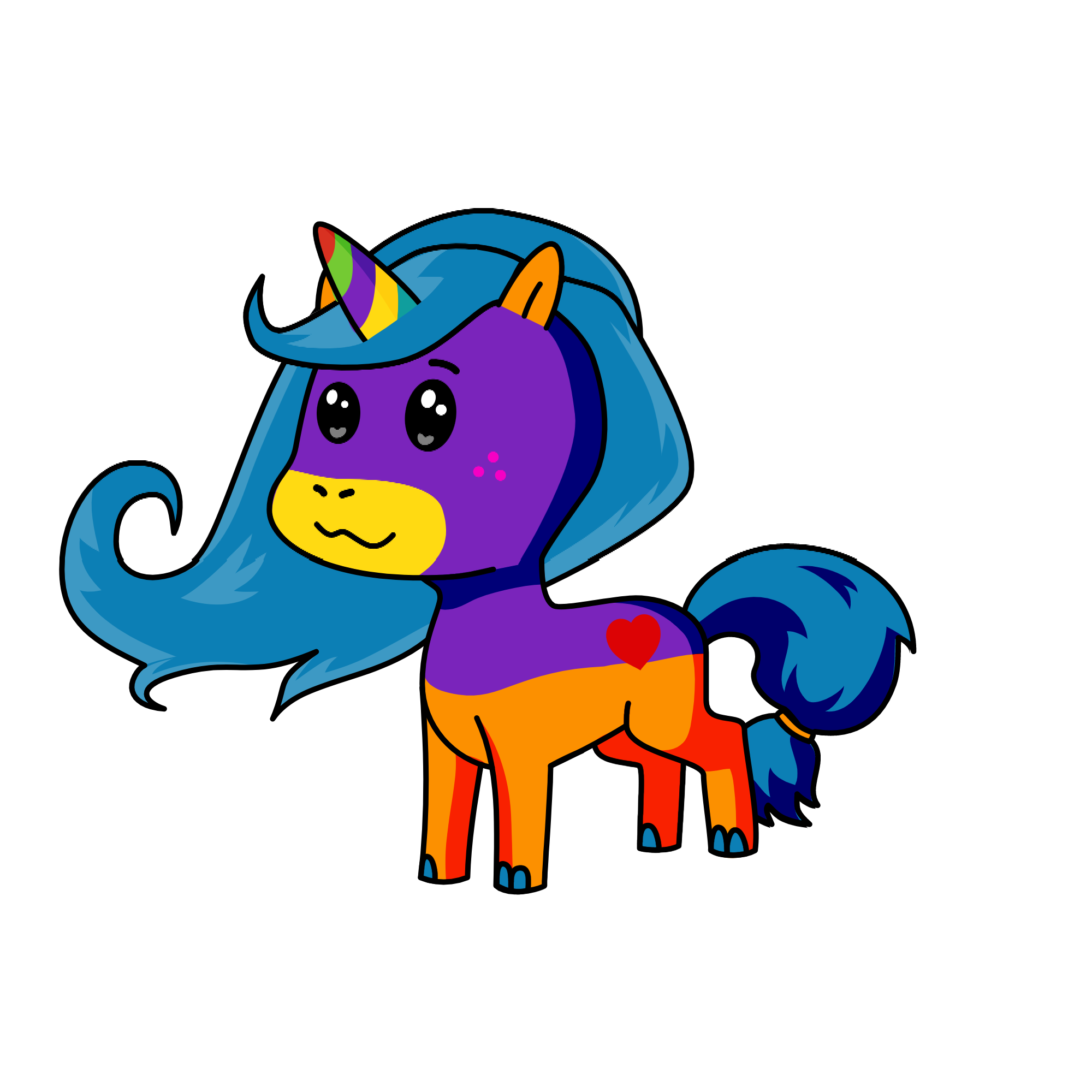 Alaïlla, the unicorn