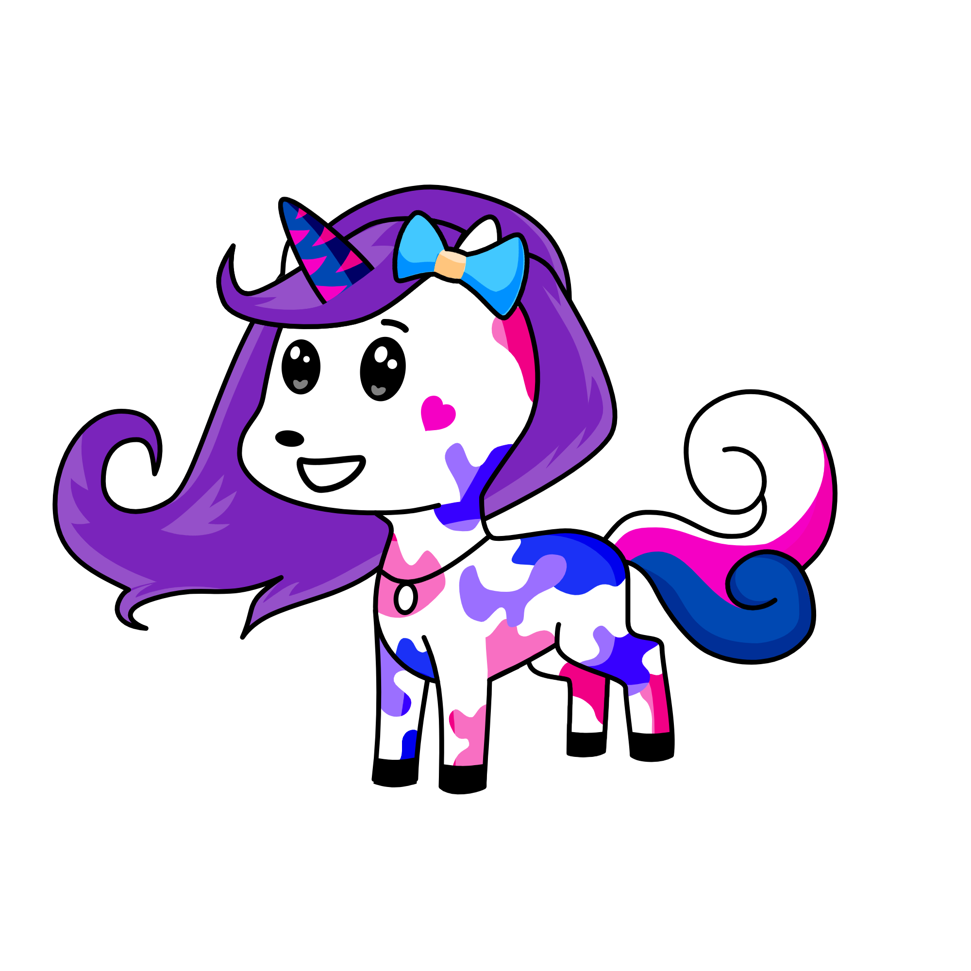 Galaxy, the unicorn