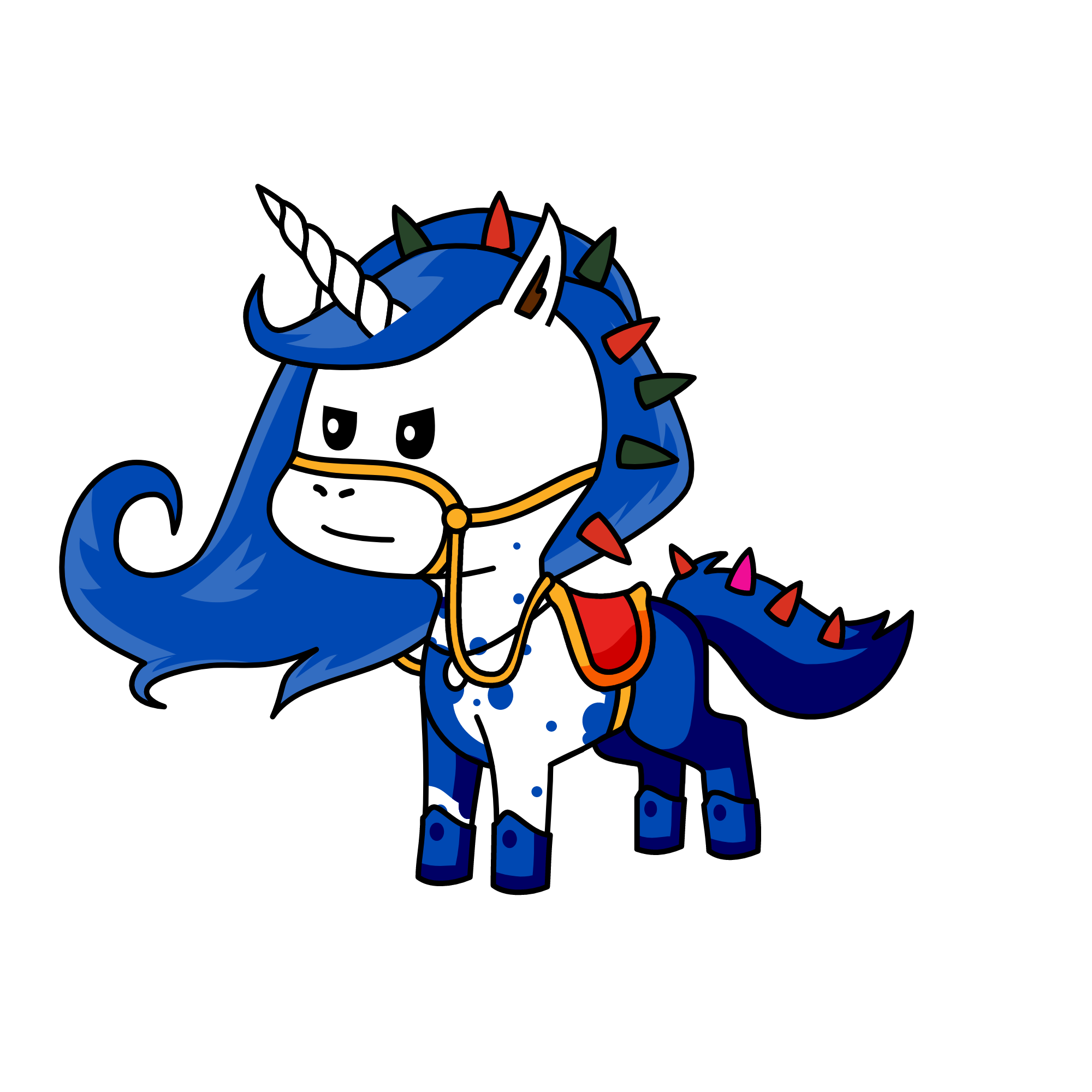 Moon, the unicorn