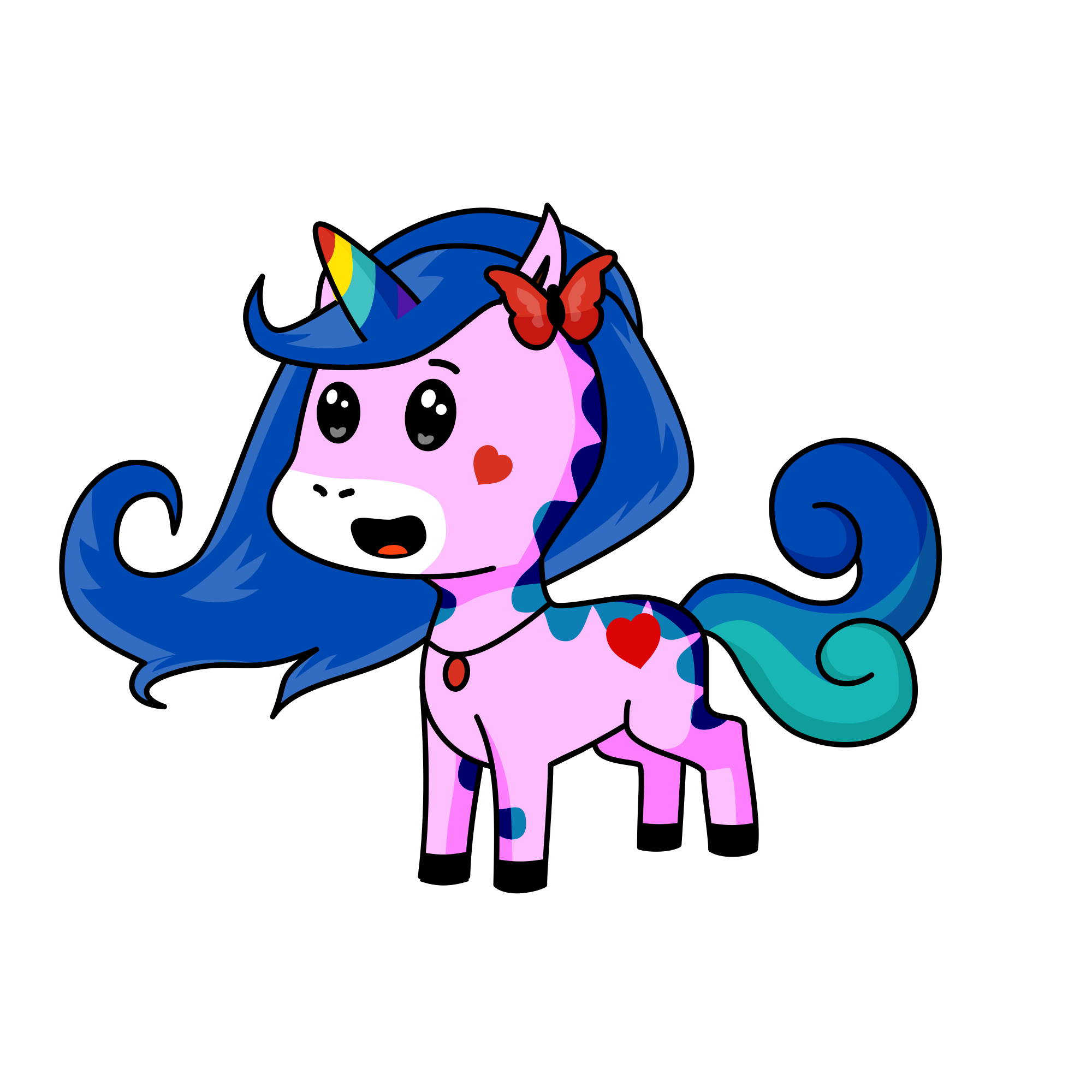 Ritz, the unicorn