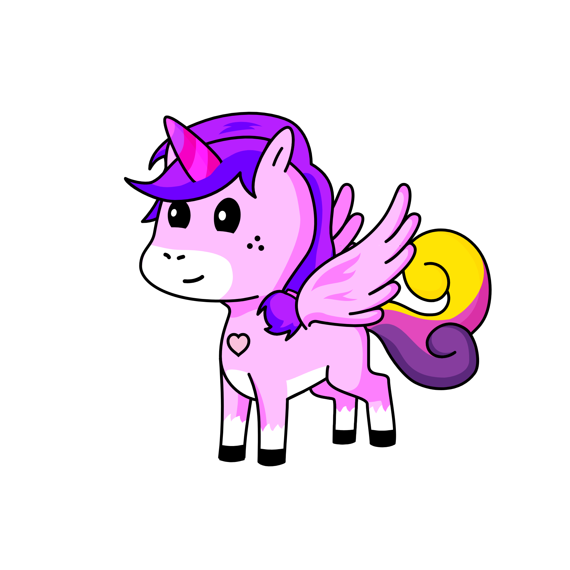 pinkie, the unicorn