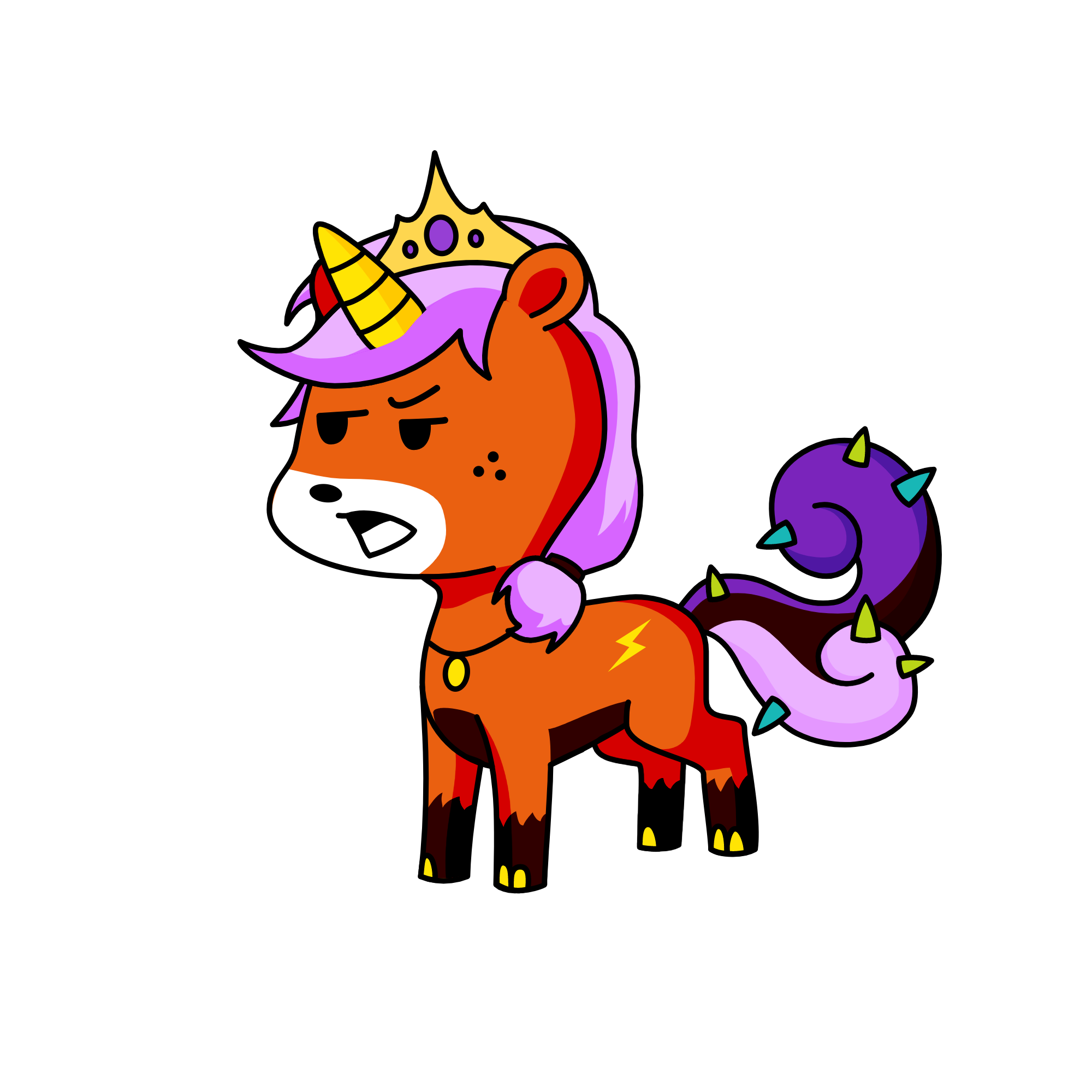 Shaniqua, the unicorn