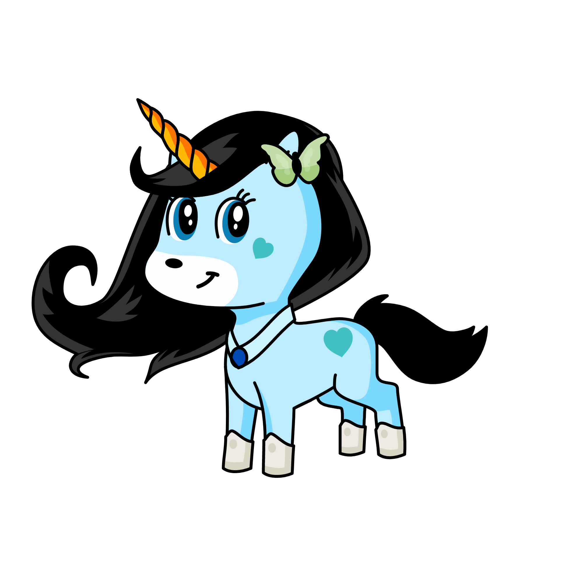 Aella the unicorn, the unicorn