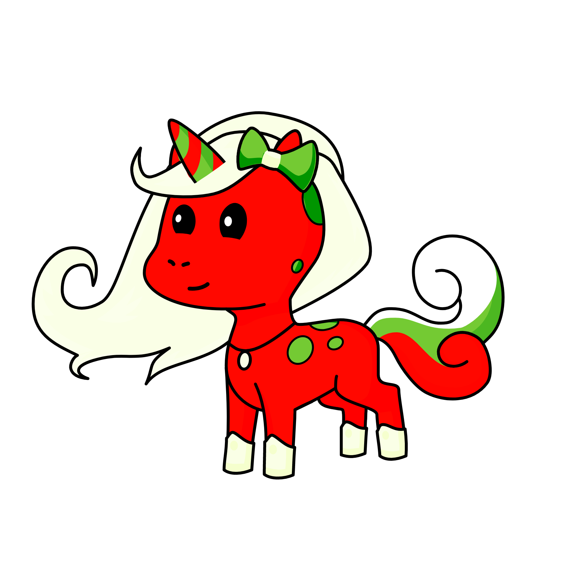 Mary christmas, the unicorn