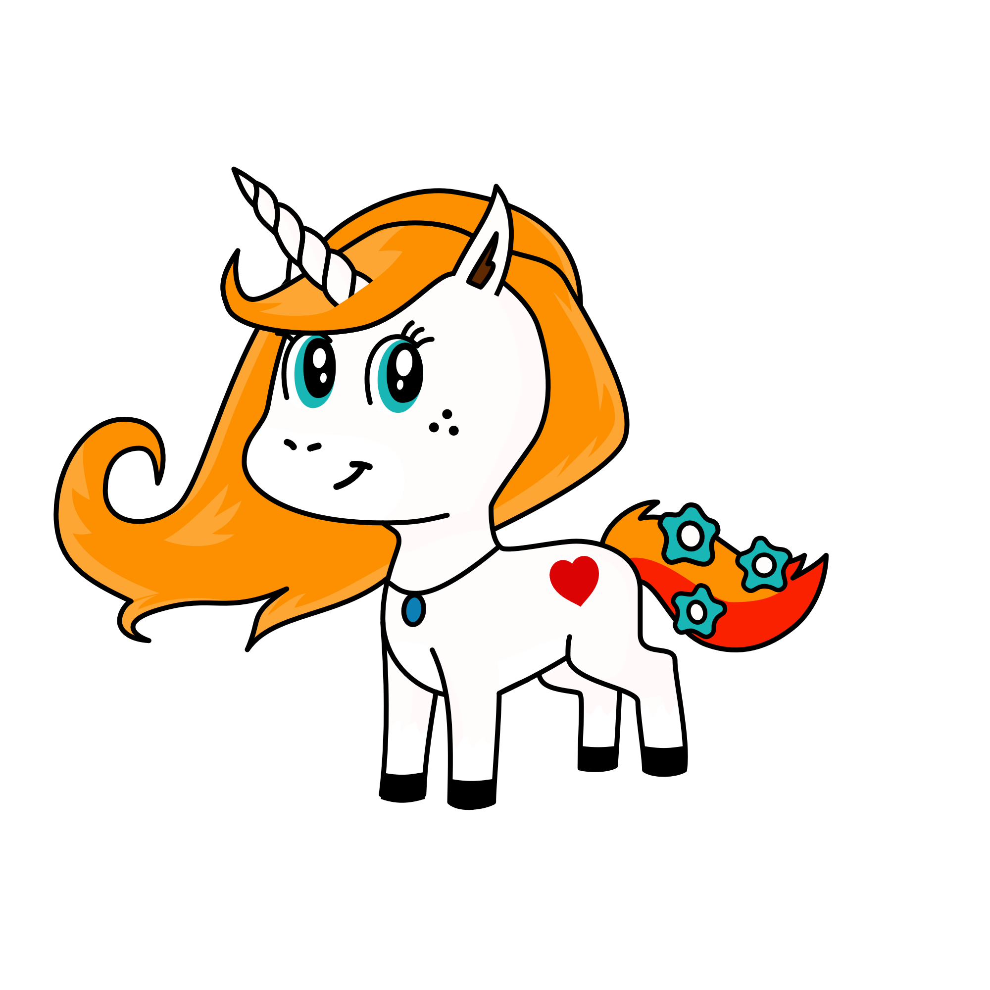 Unique, the unicorn