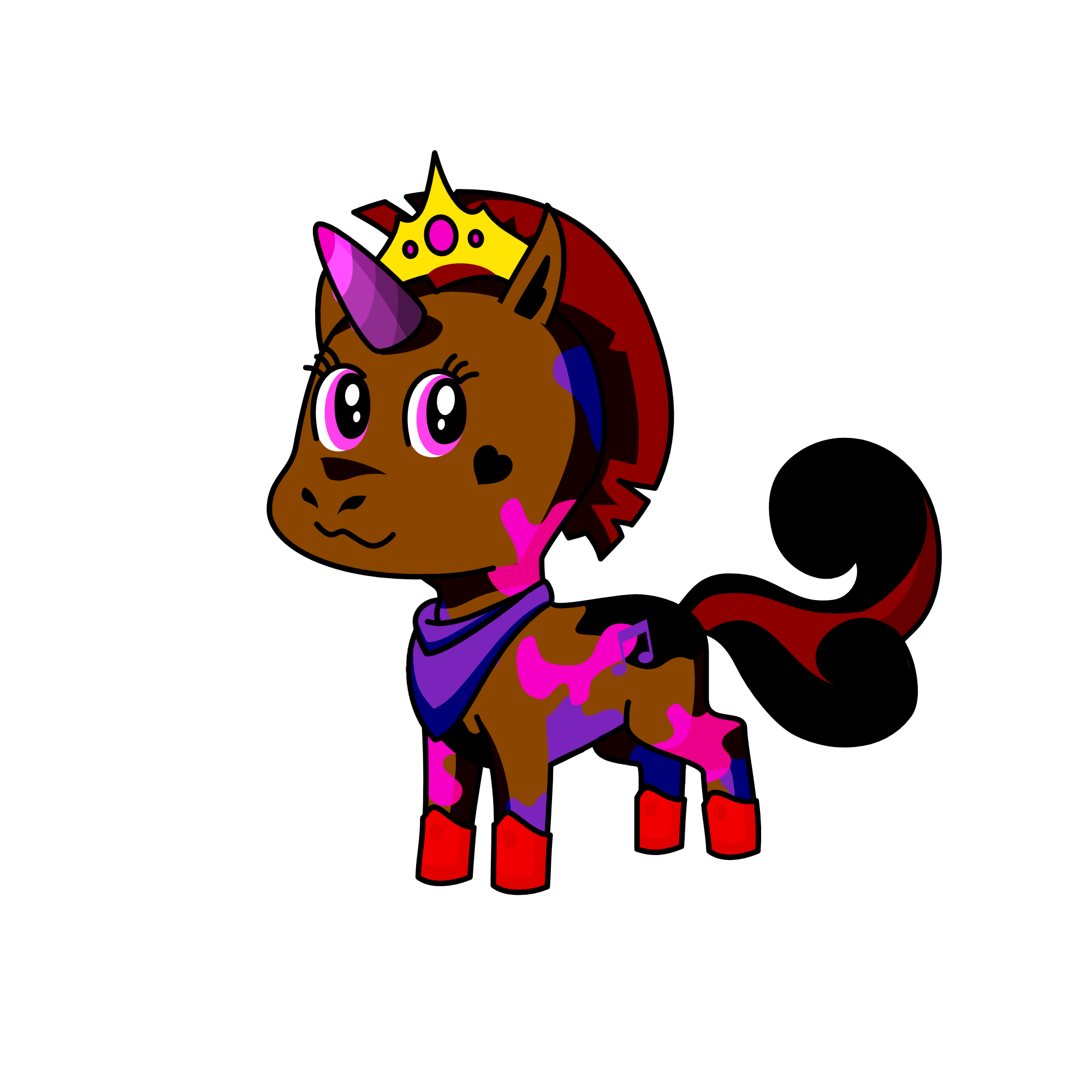 Princess Chrissy, the unicorn
