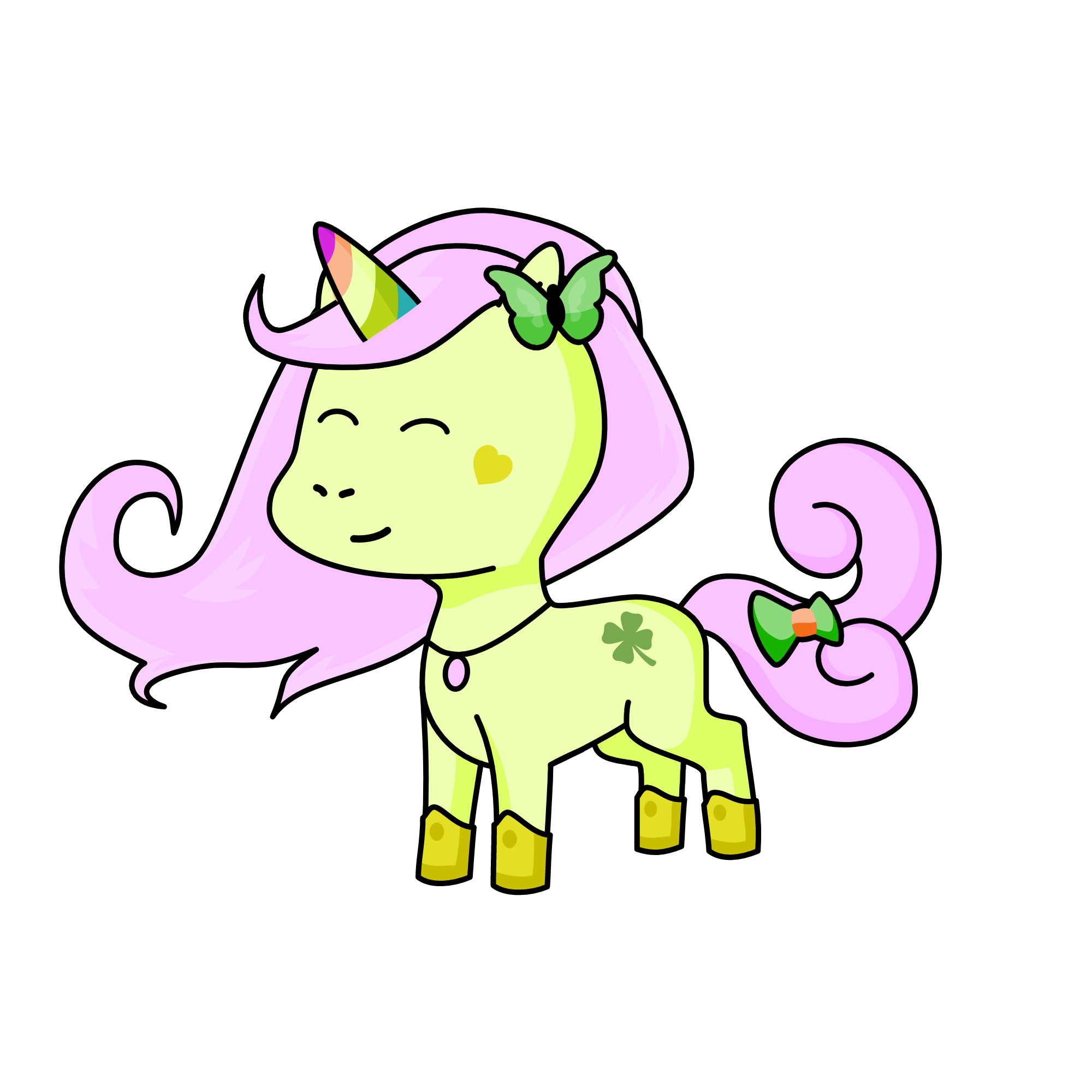 Fluttershy 🦋, the unicorn