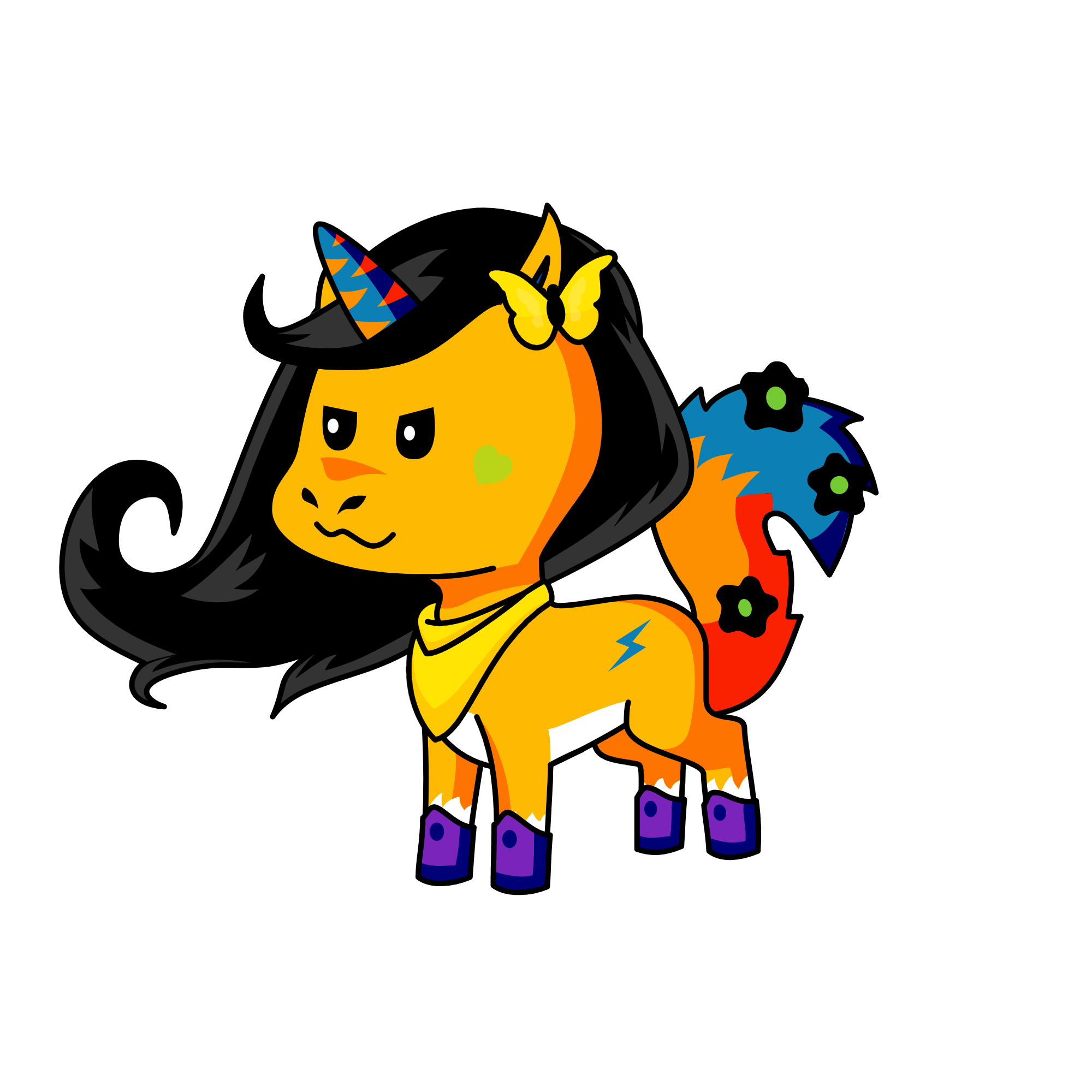 heart meaning f., the unicorn
