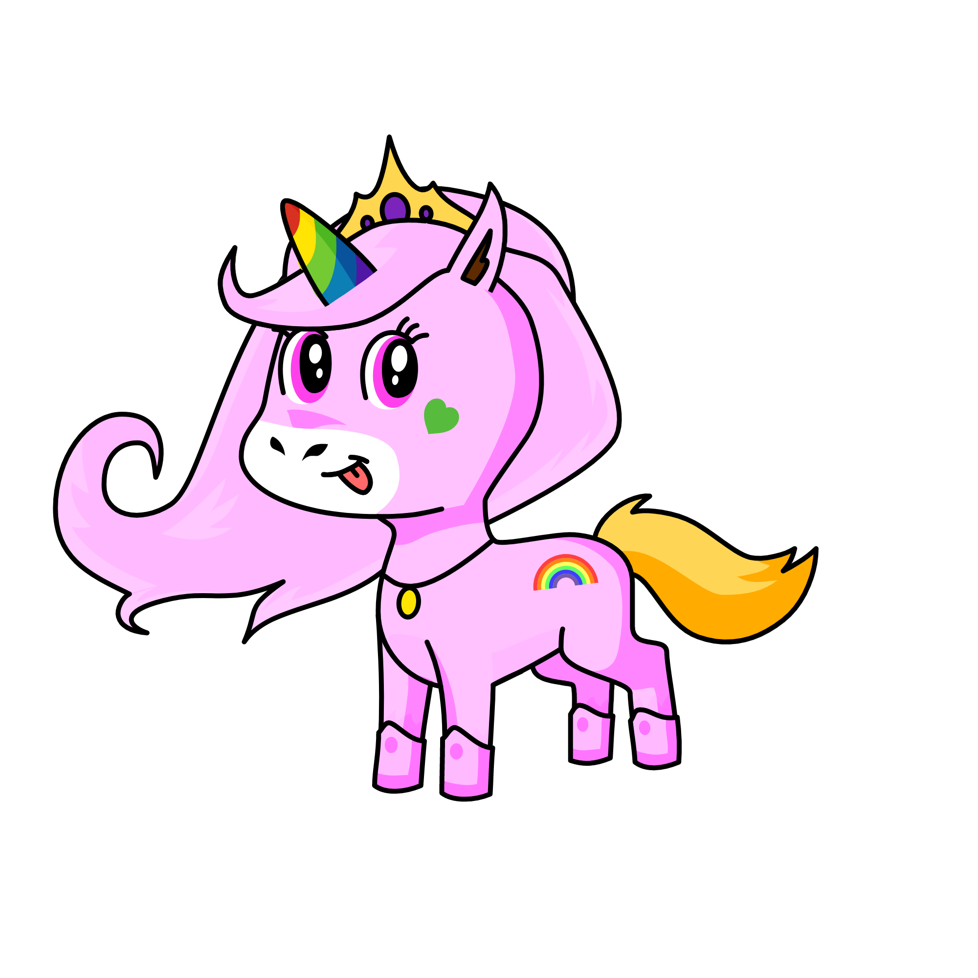 aya, the unicorn