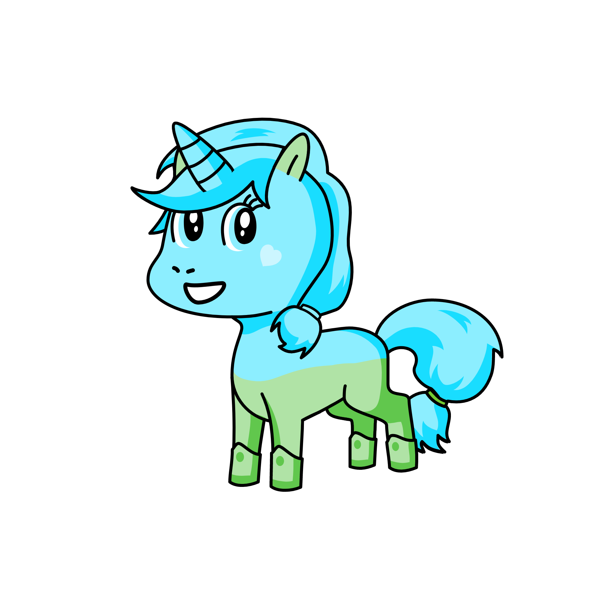 Camaflouge, the unicorn