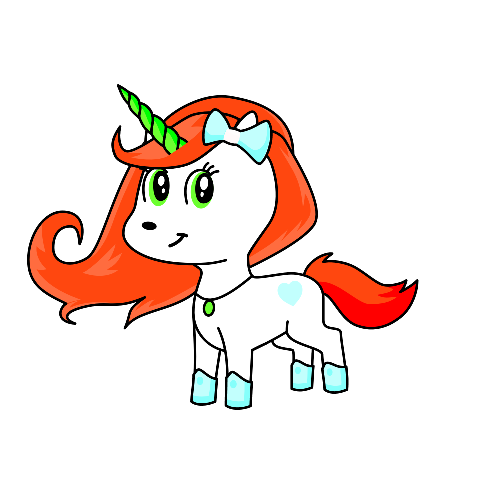 Crystal , the unicorn