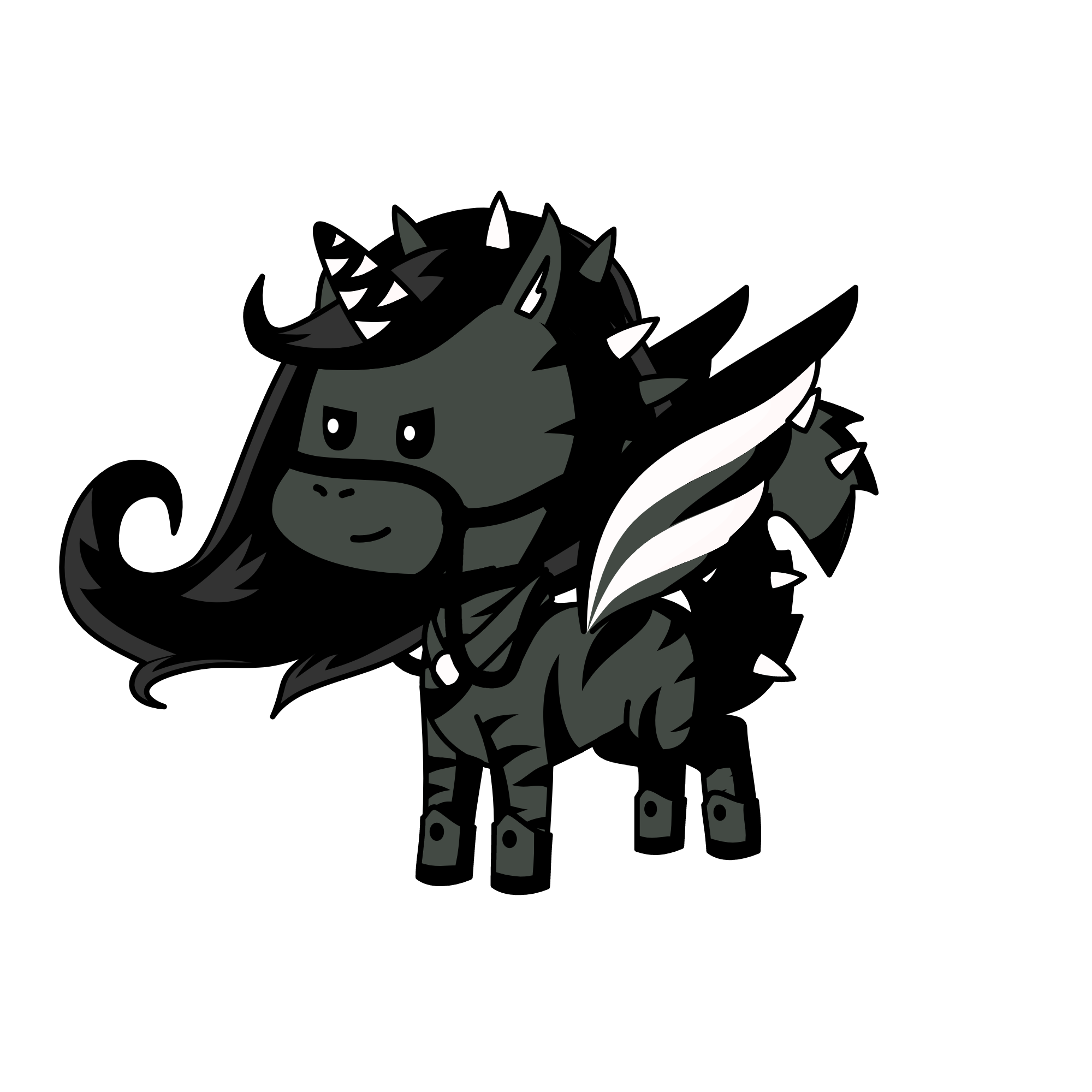 Emo, the unicorn