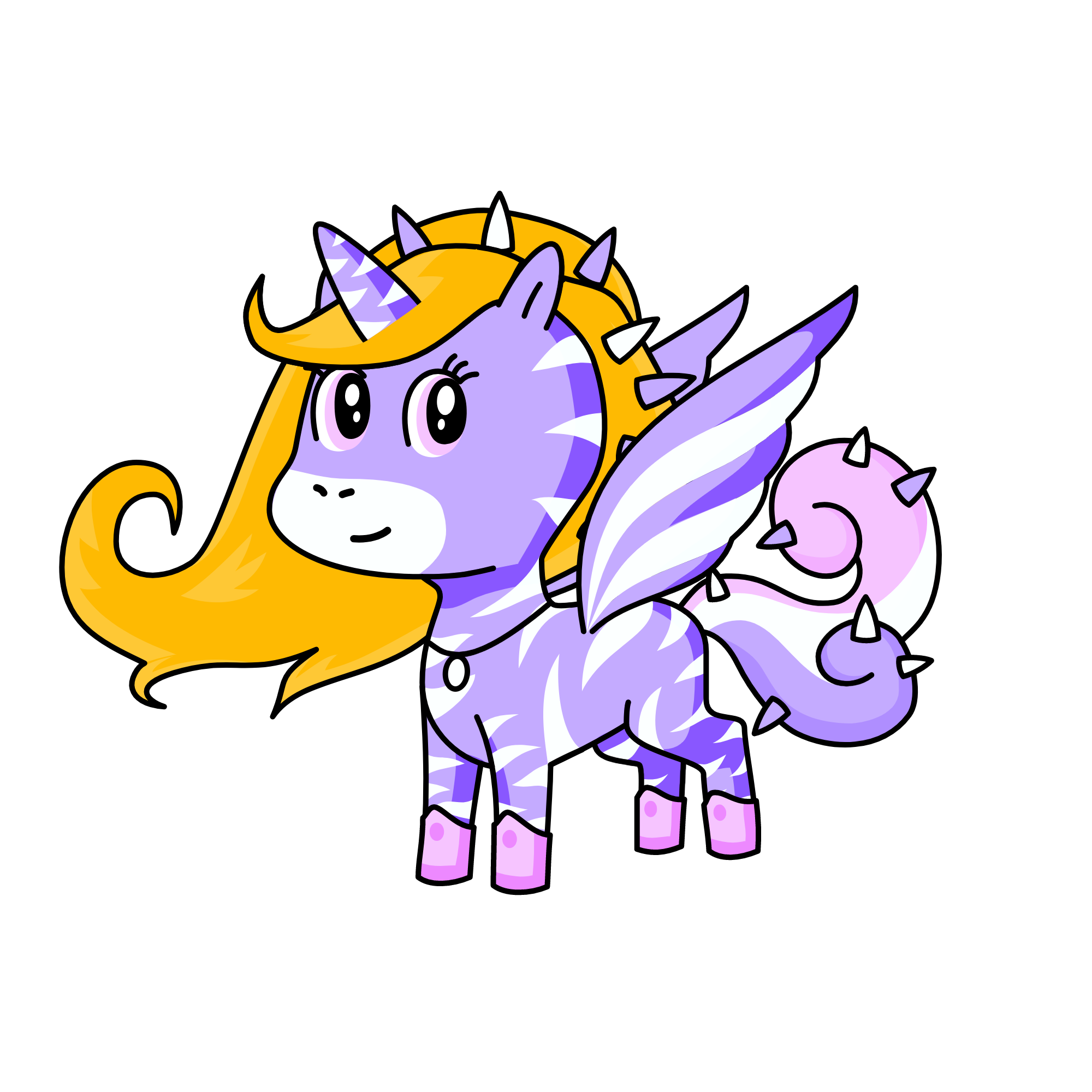 Preppy, the unicorn