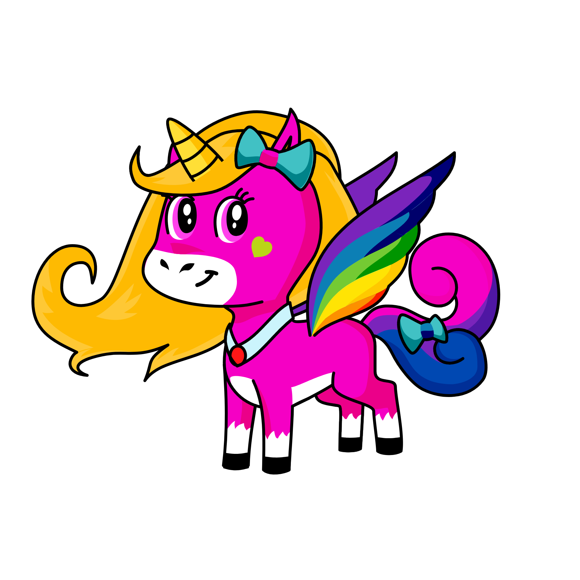 poko, the unicorn