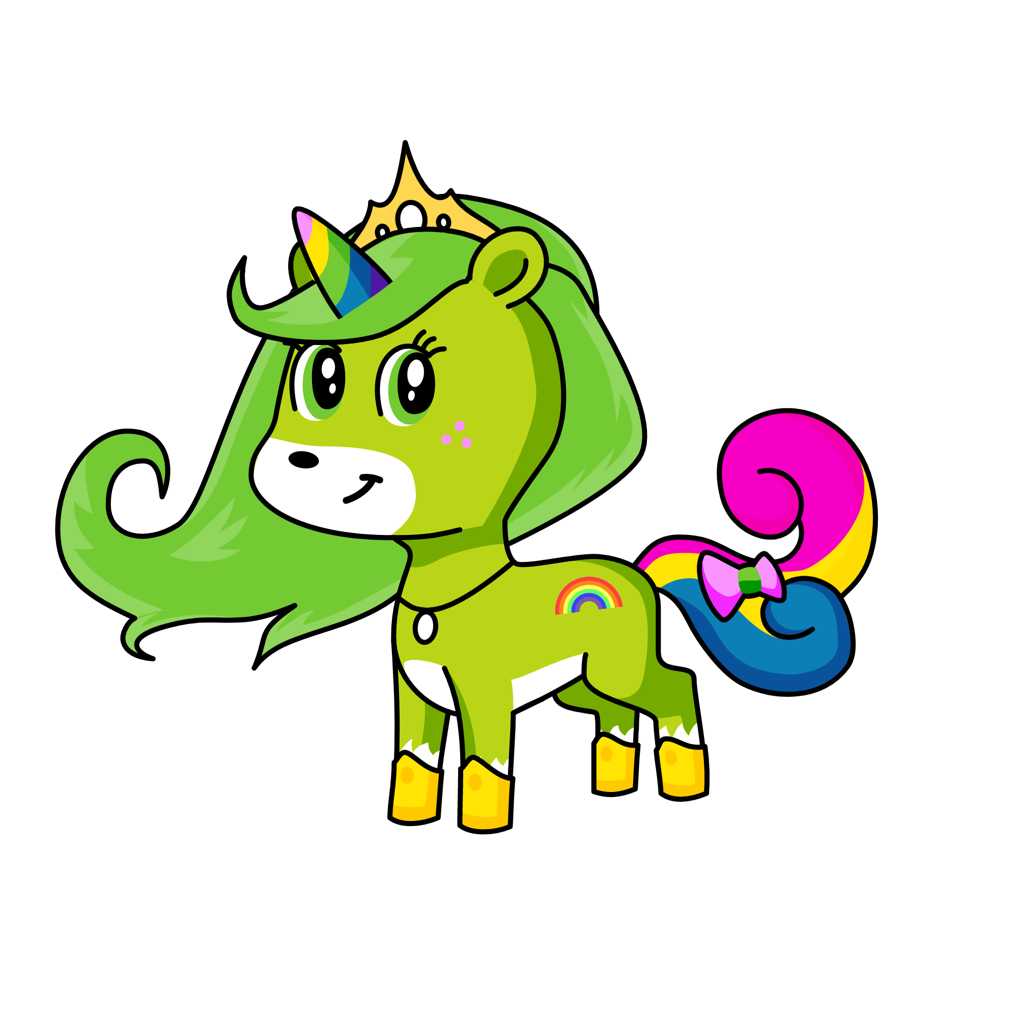 Alice, the unicorn