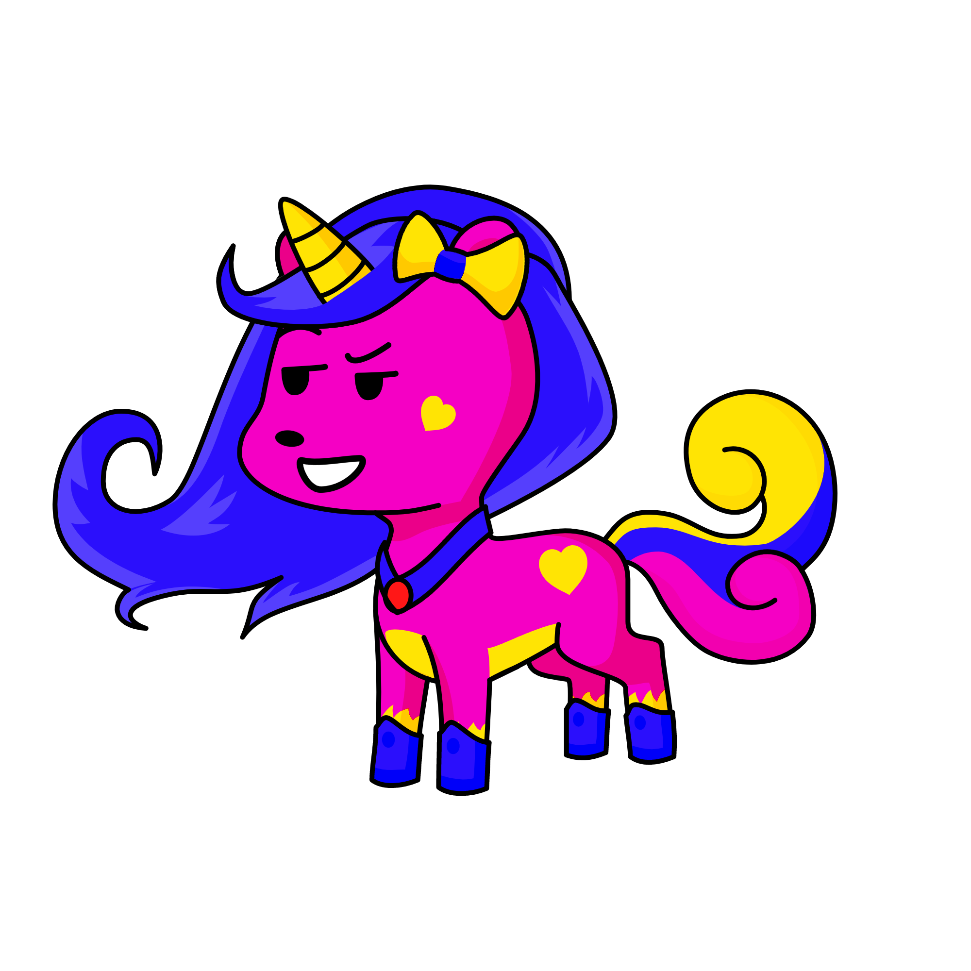 Sparkle, the unicorn