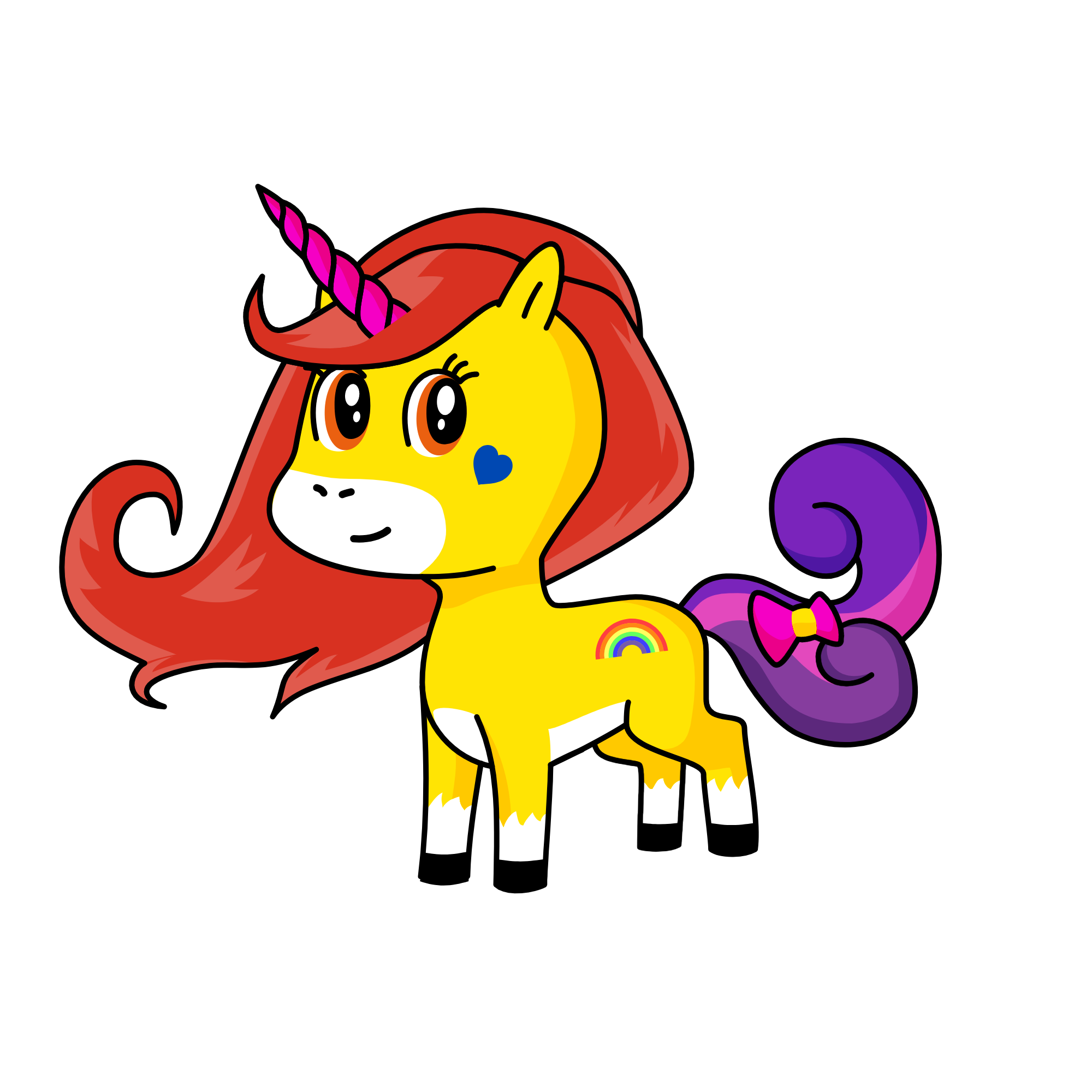 A, the unicorn