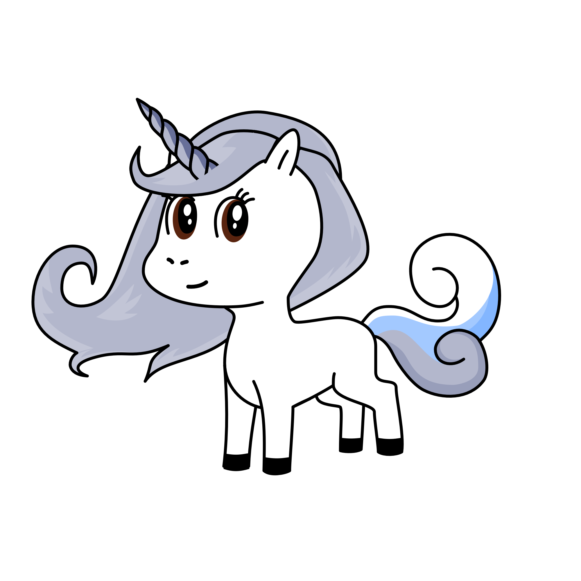 Silveny, the unicorn