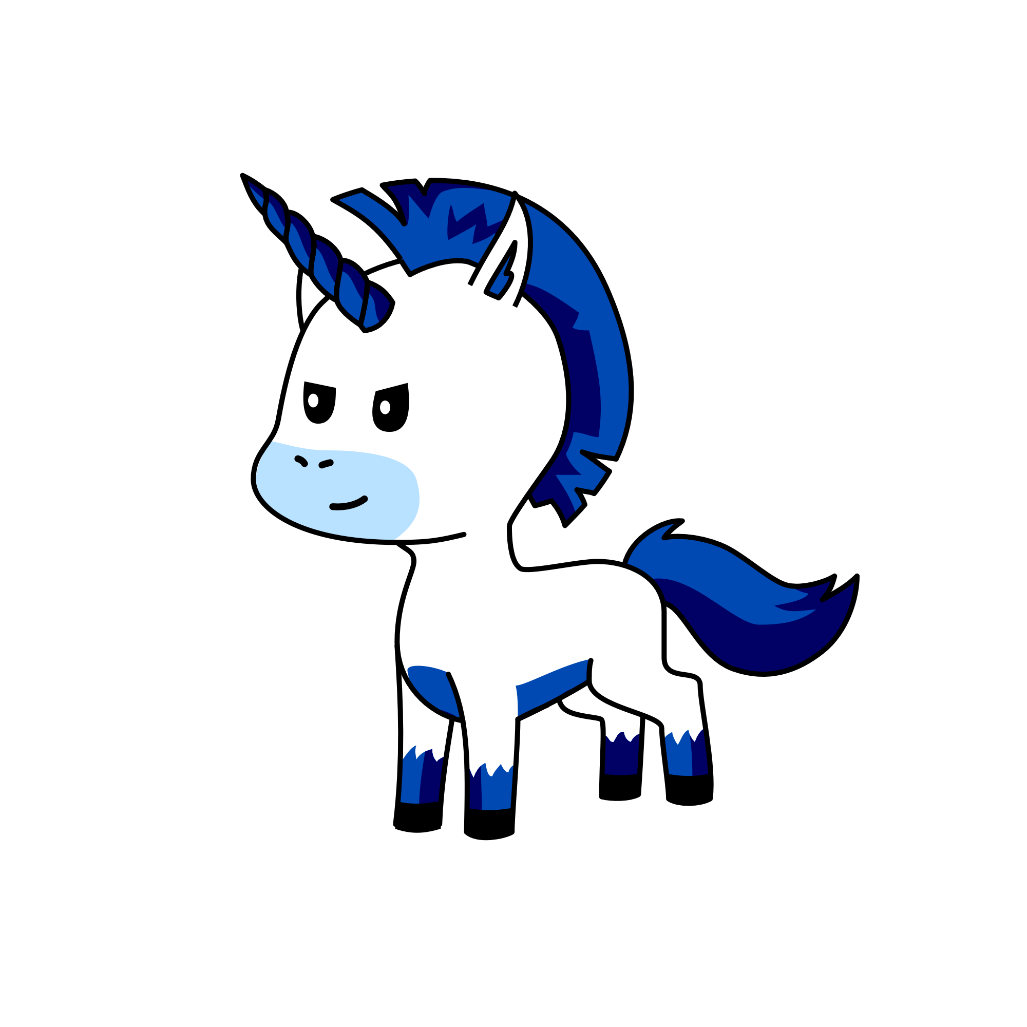 Greyfell, the unicorn