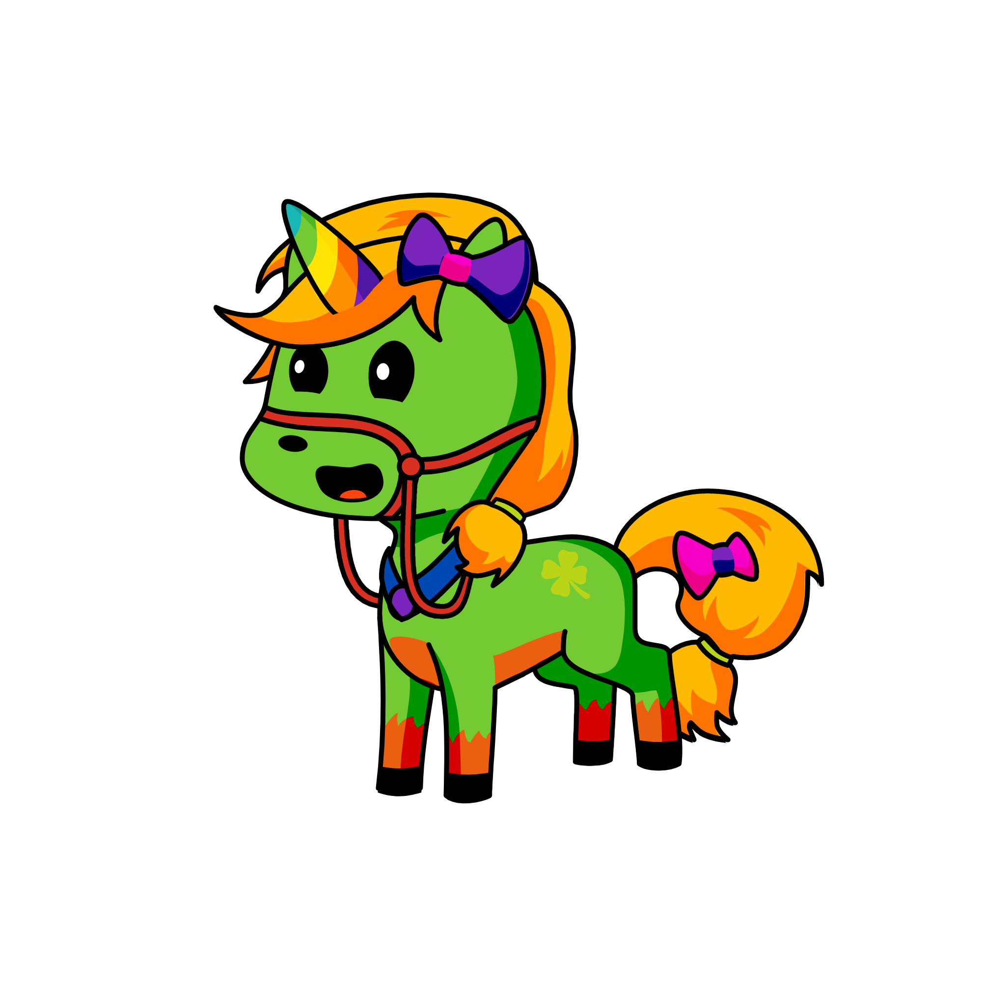 Lizely, the unicorn