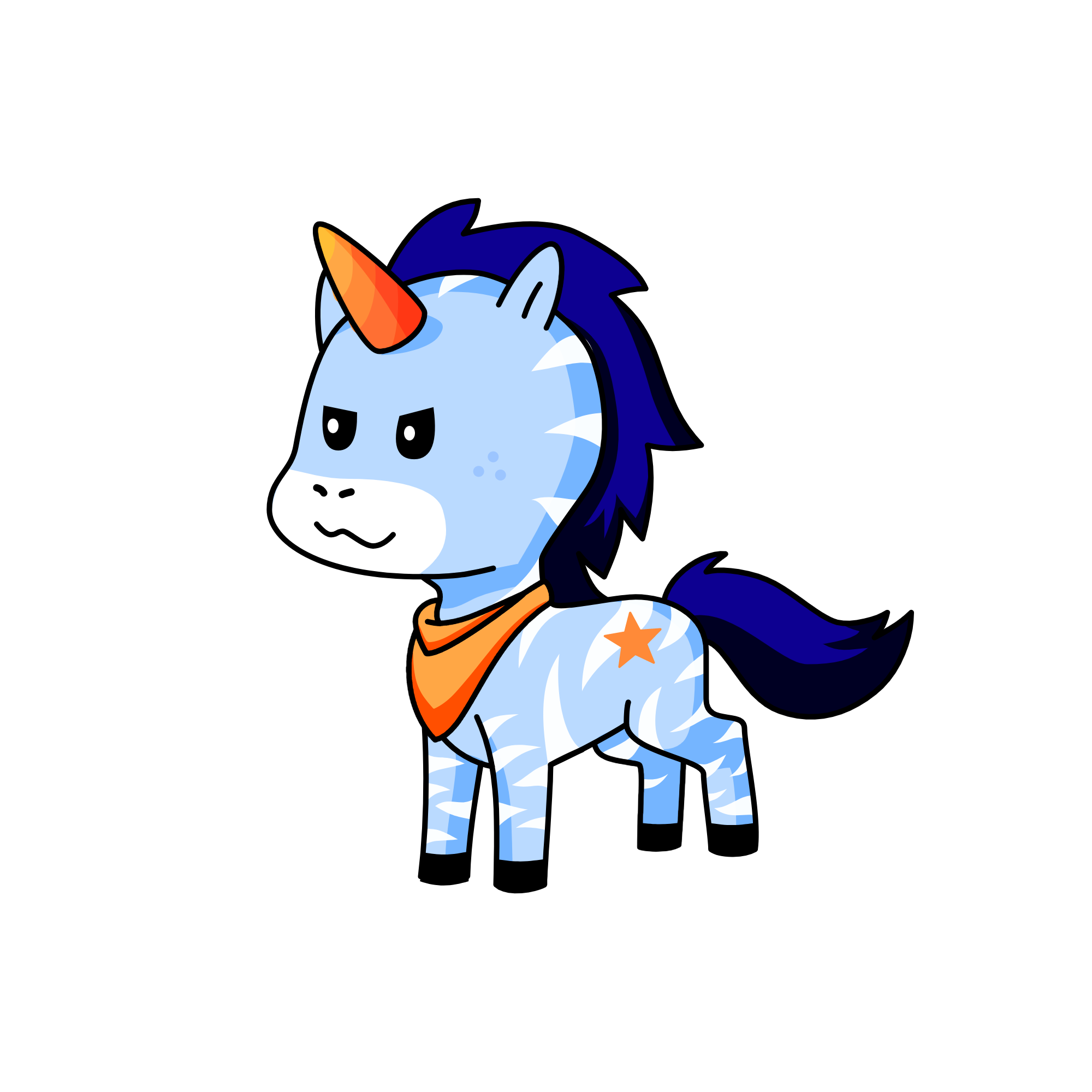 Stark, the unicorn