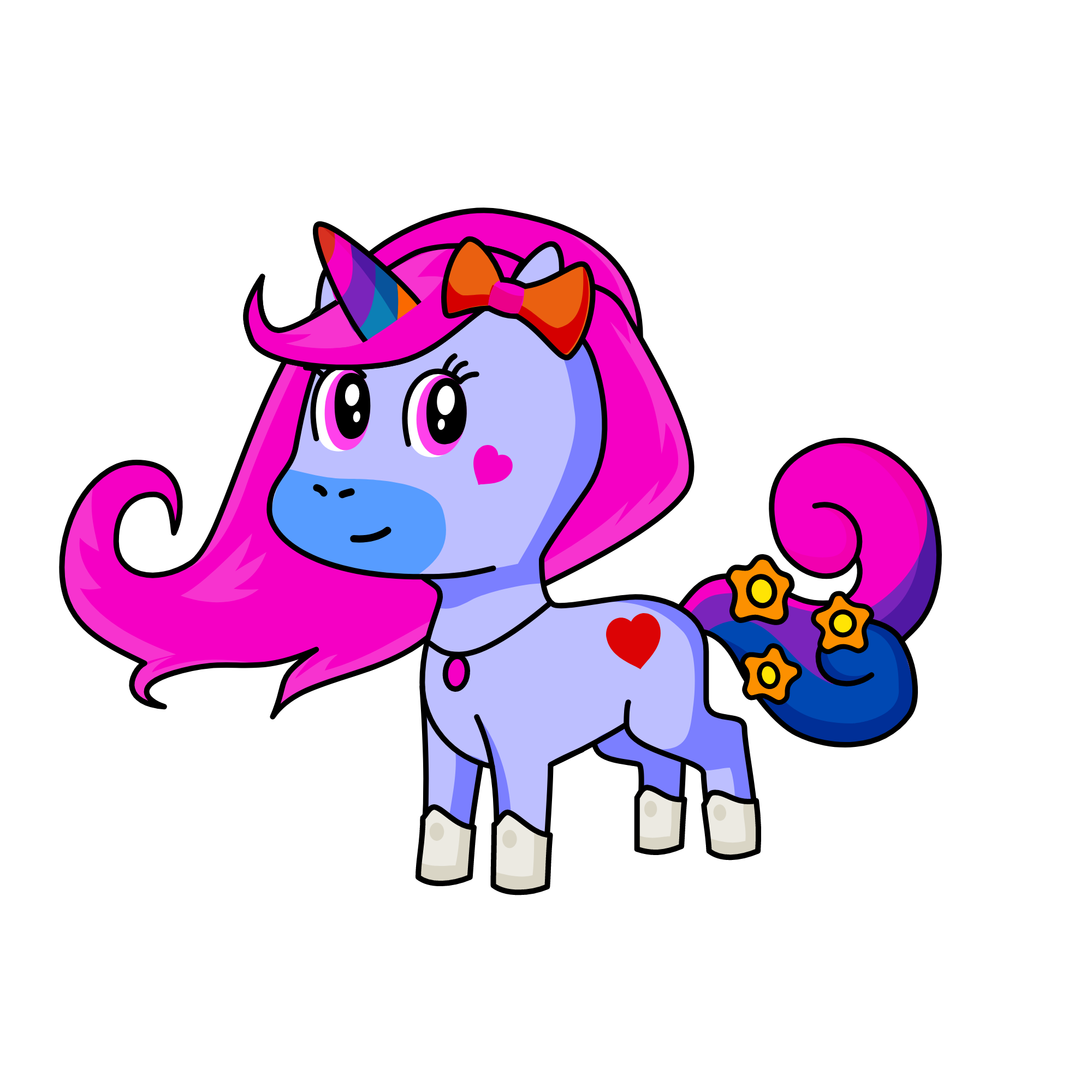 unicorns xinh đẹp, the unicorn