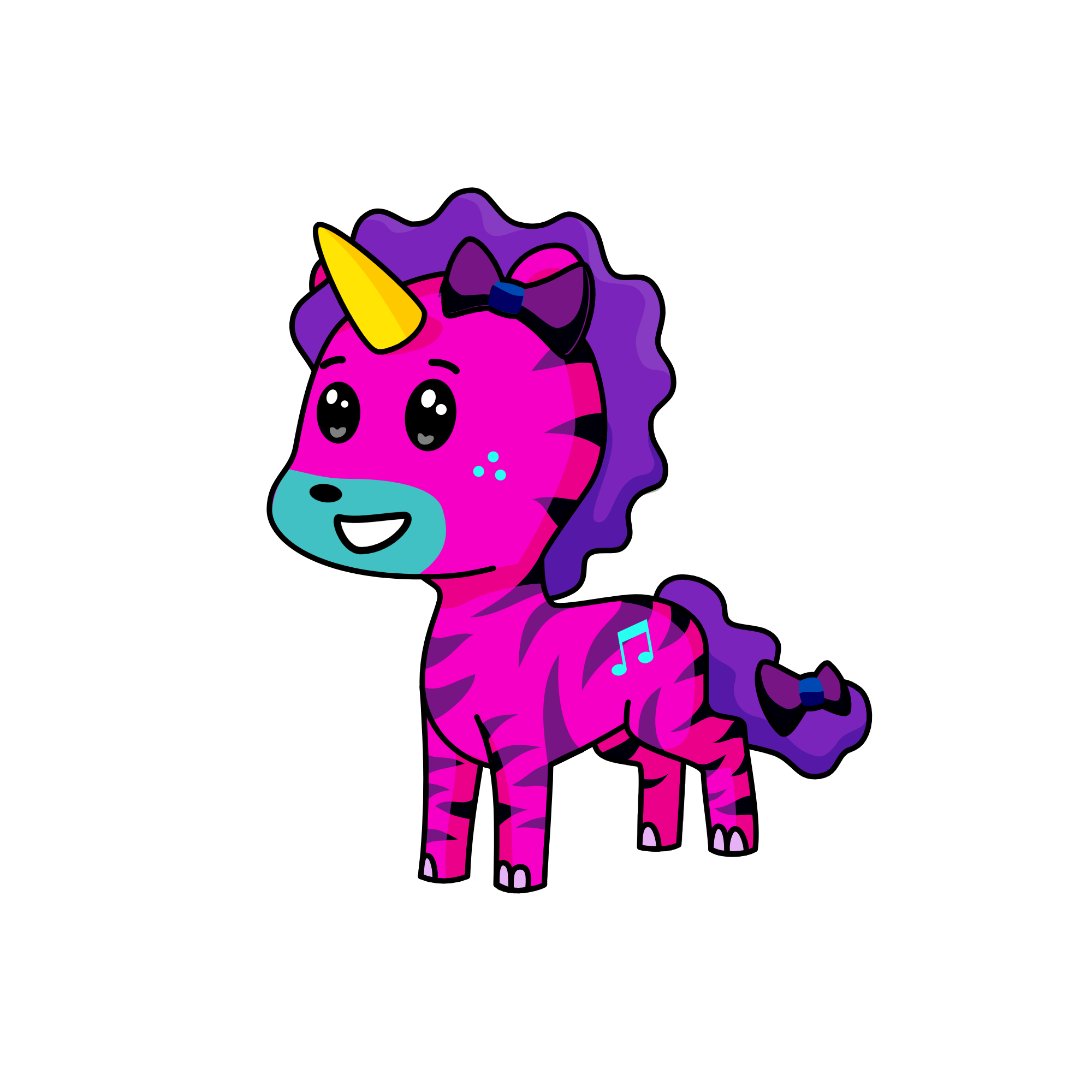 Cutie, the unicorn