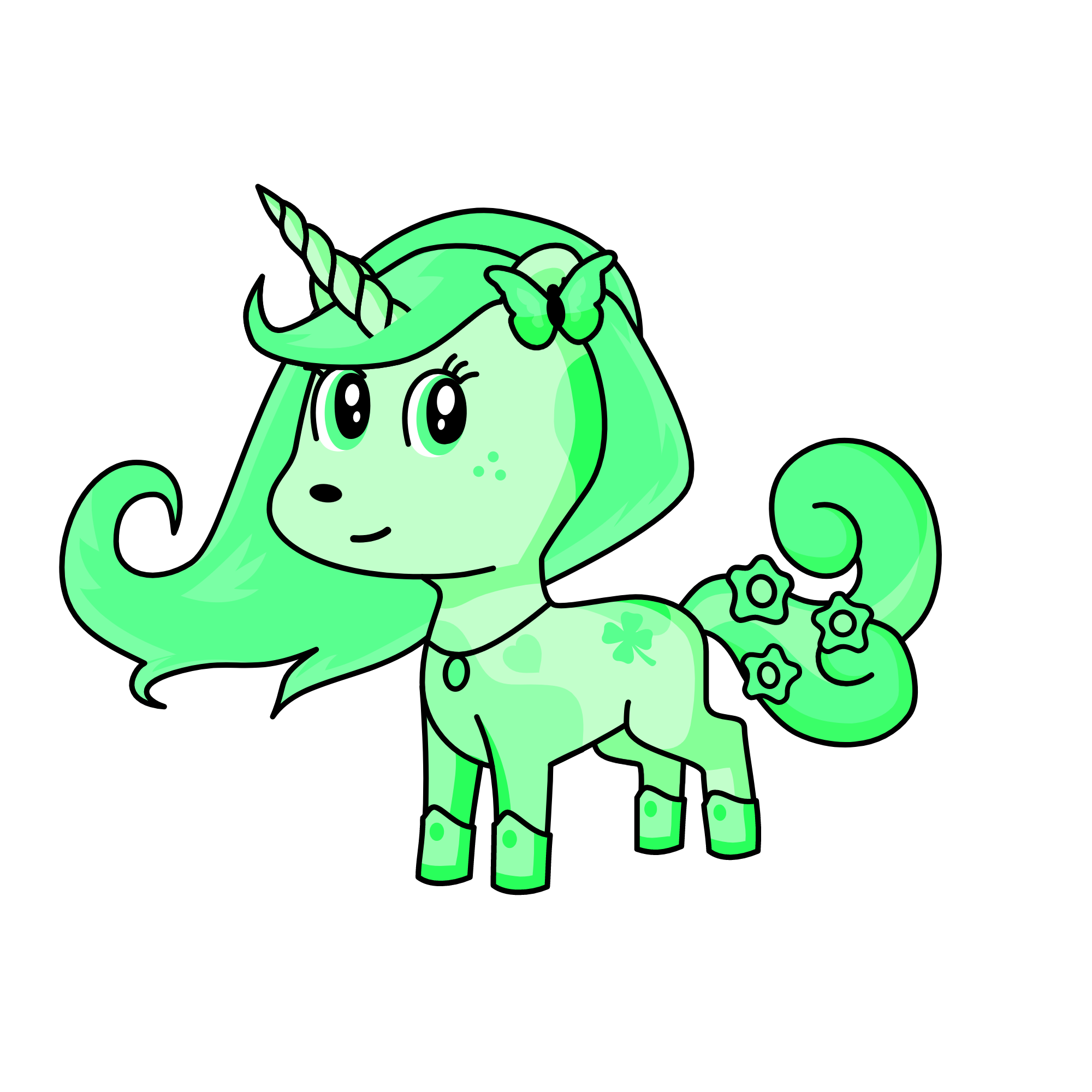 +-_Minty_-+, the unicorn
