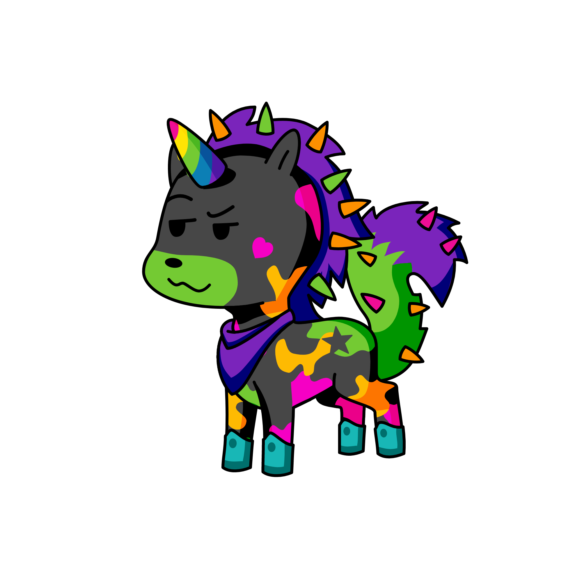 Frumic, the unicorn