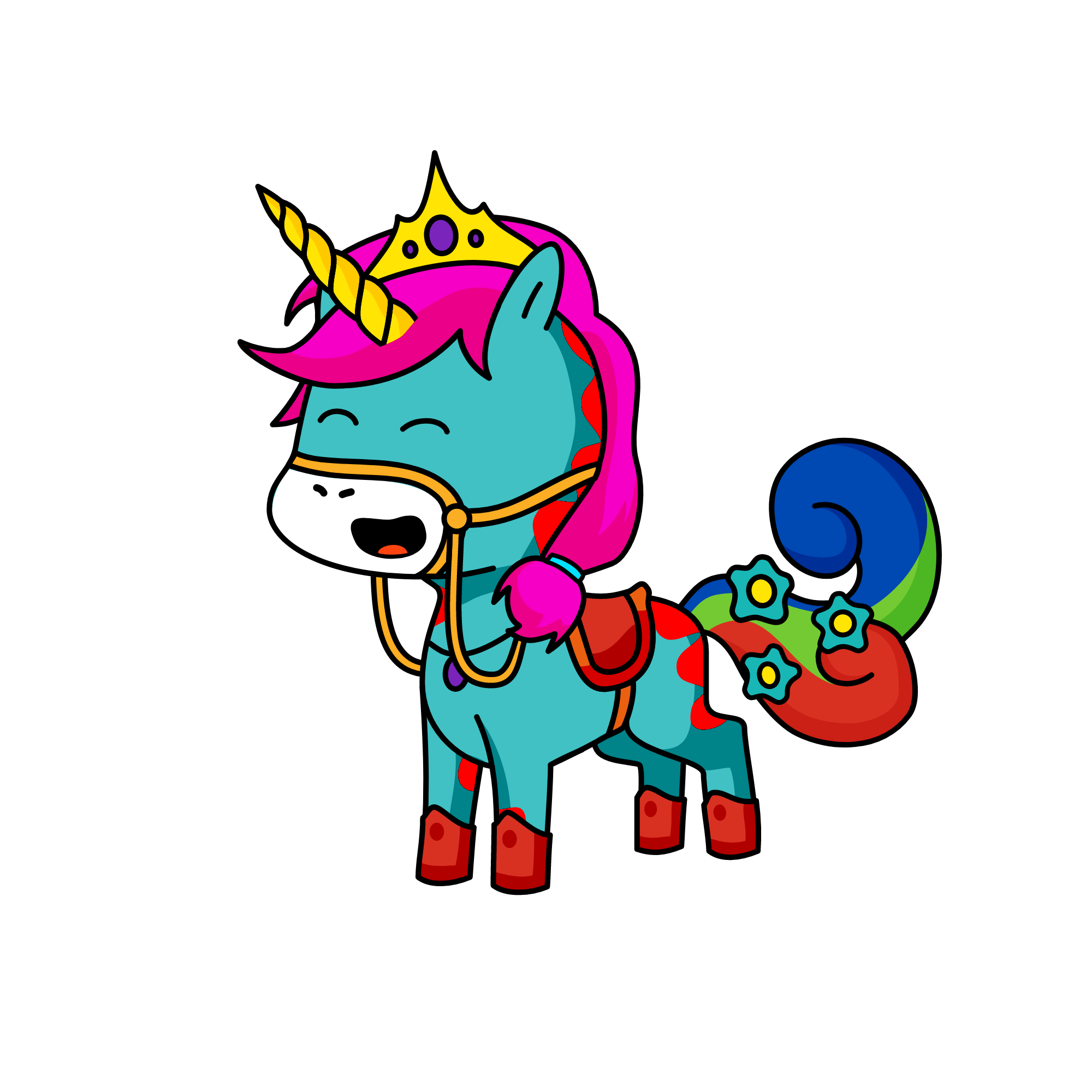 you are the coolist, the unicorn