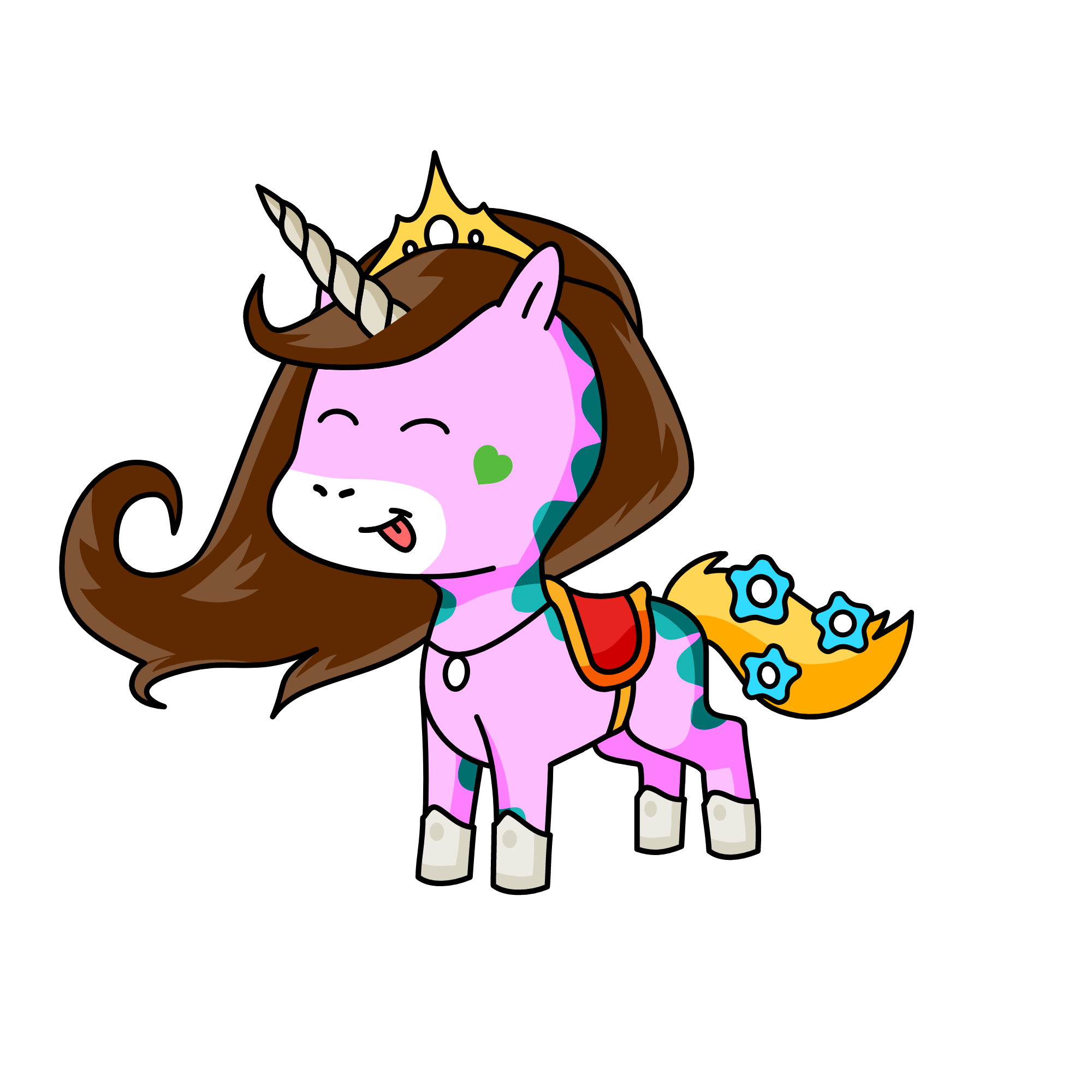 Princess Diamond, the unicorn