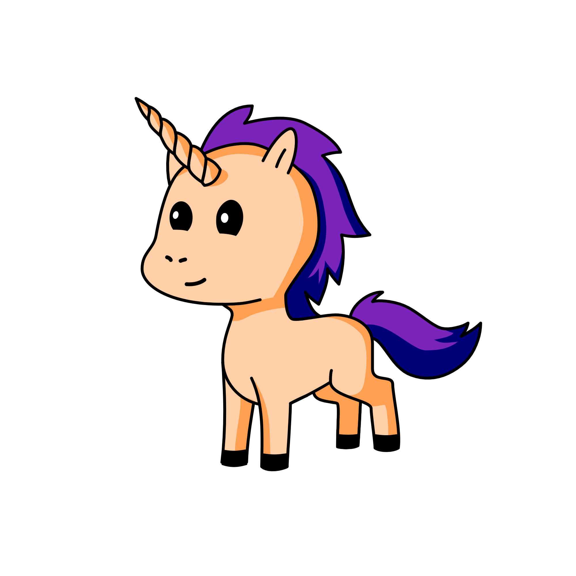 Salmon breath, the unicorn