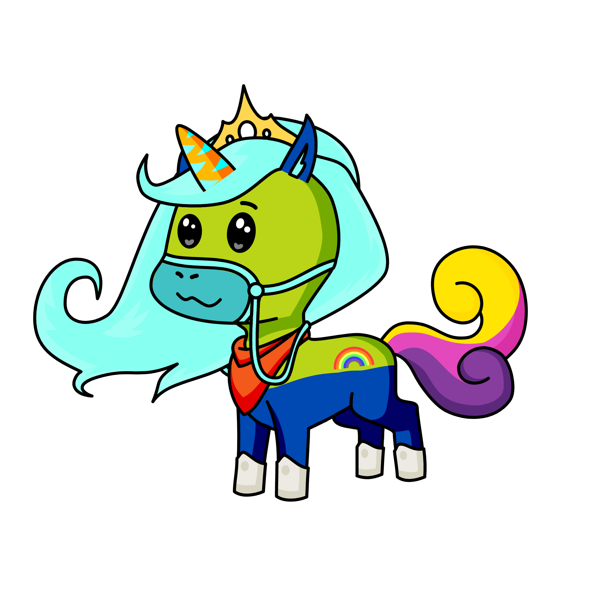 Dhanvi, the unicorn