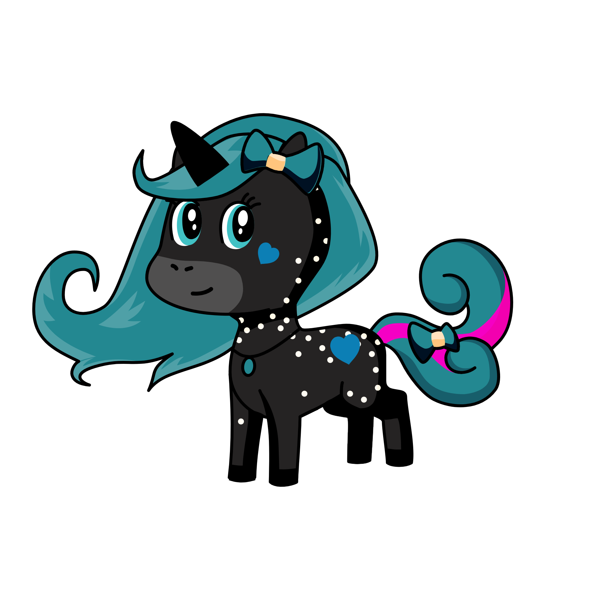 Sky, the unicorn