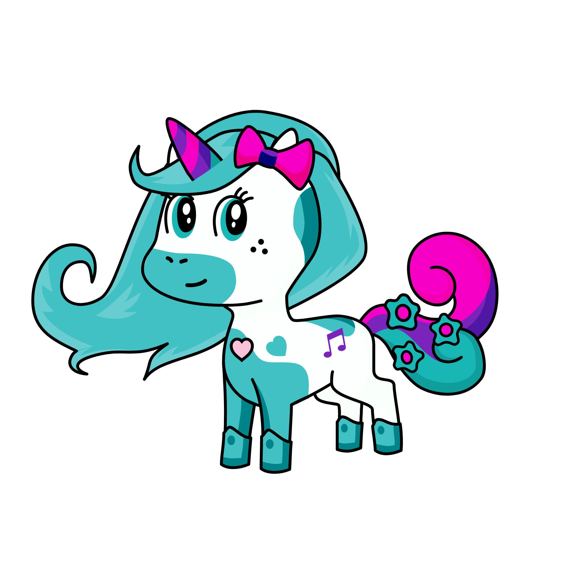 Salish, the unicorn