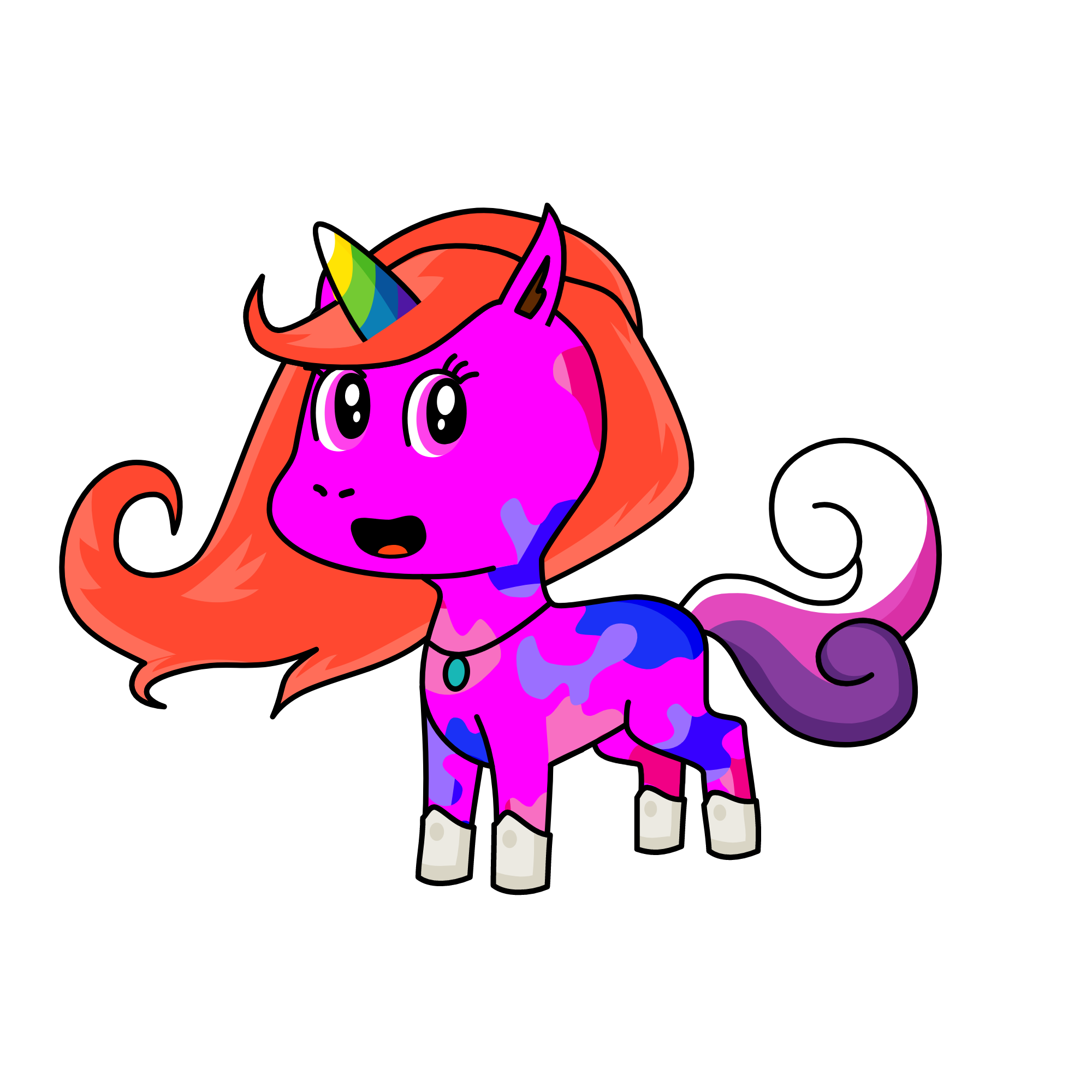 demon baddie quene, the unicorn