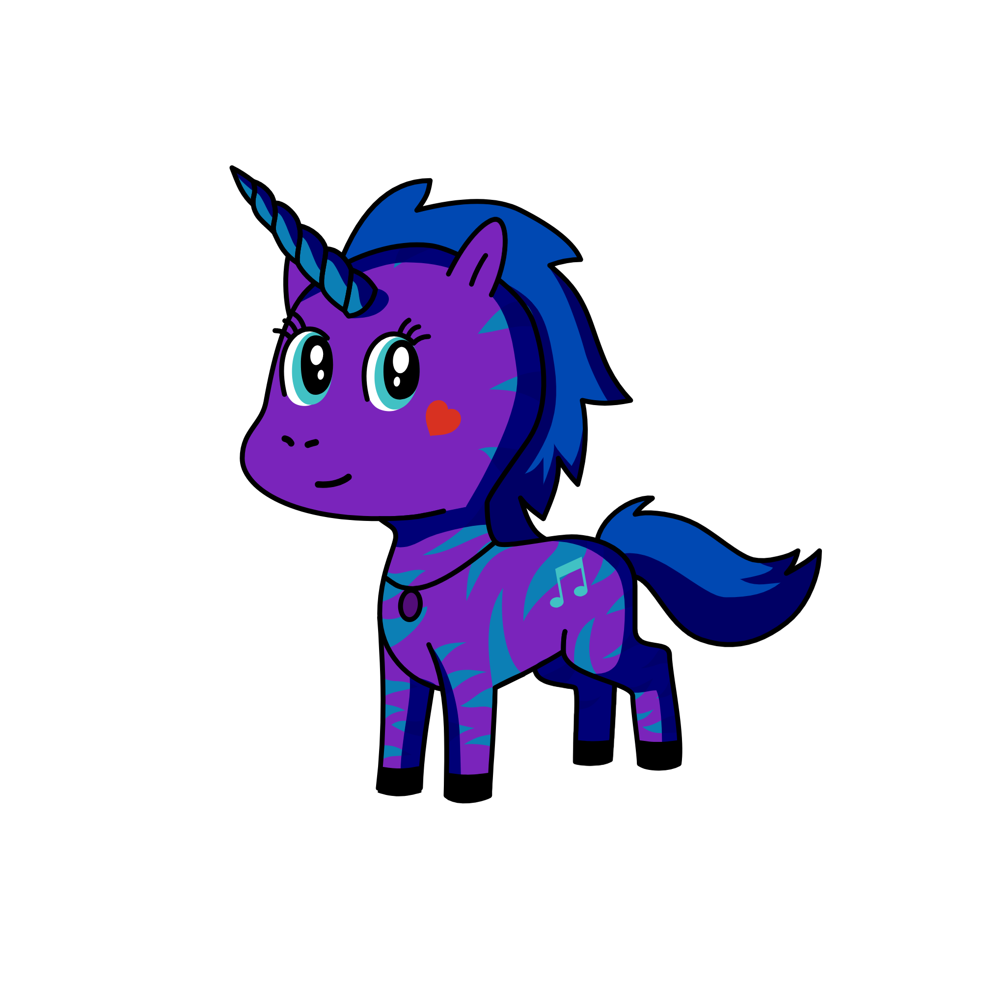 Luna🌒, the unicorn