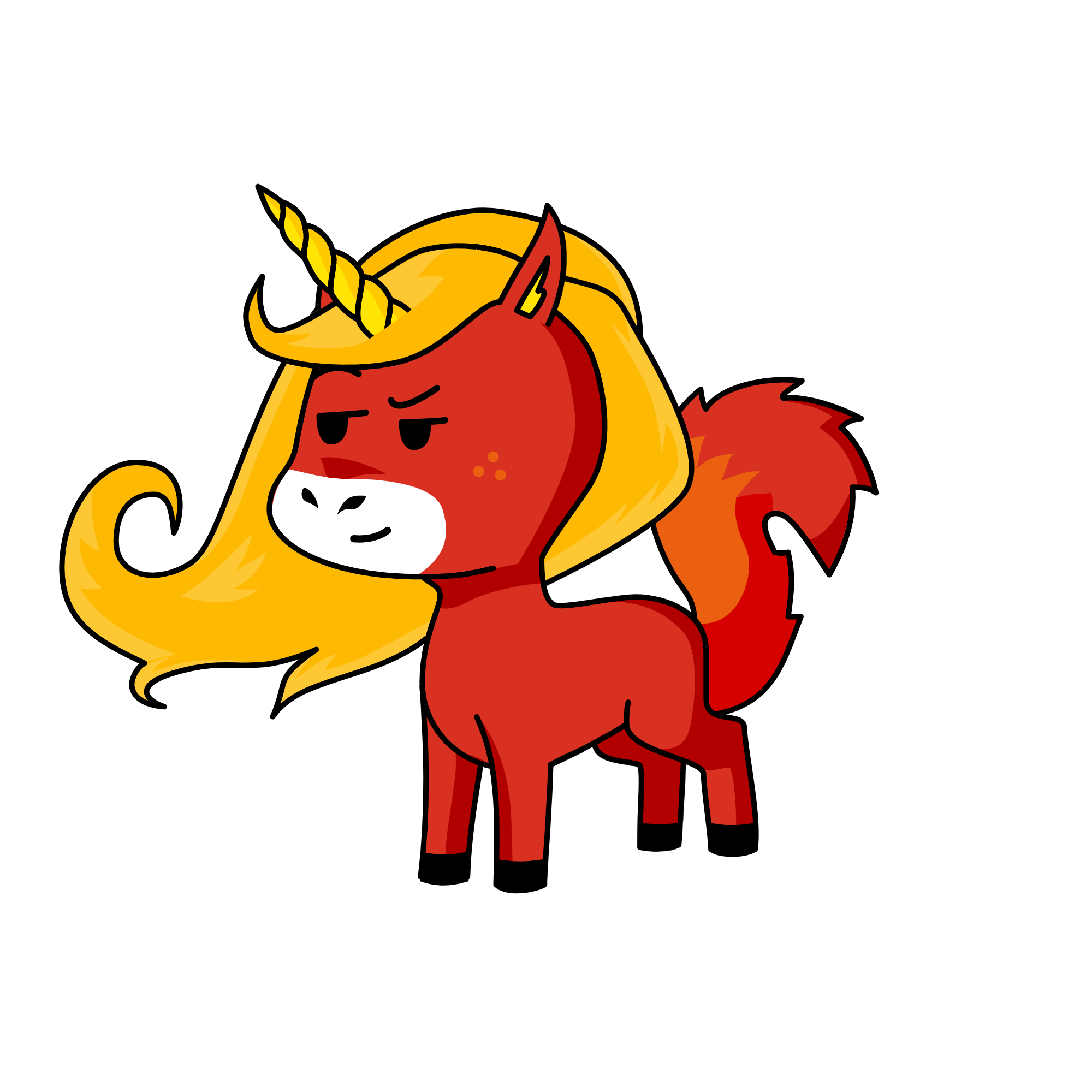light skin staer, the unicorn