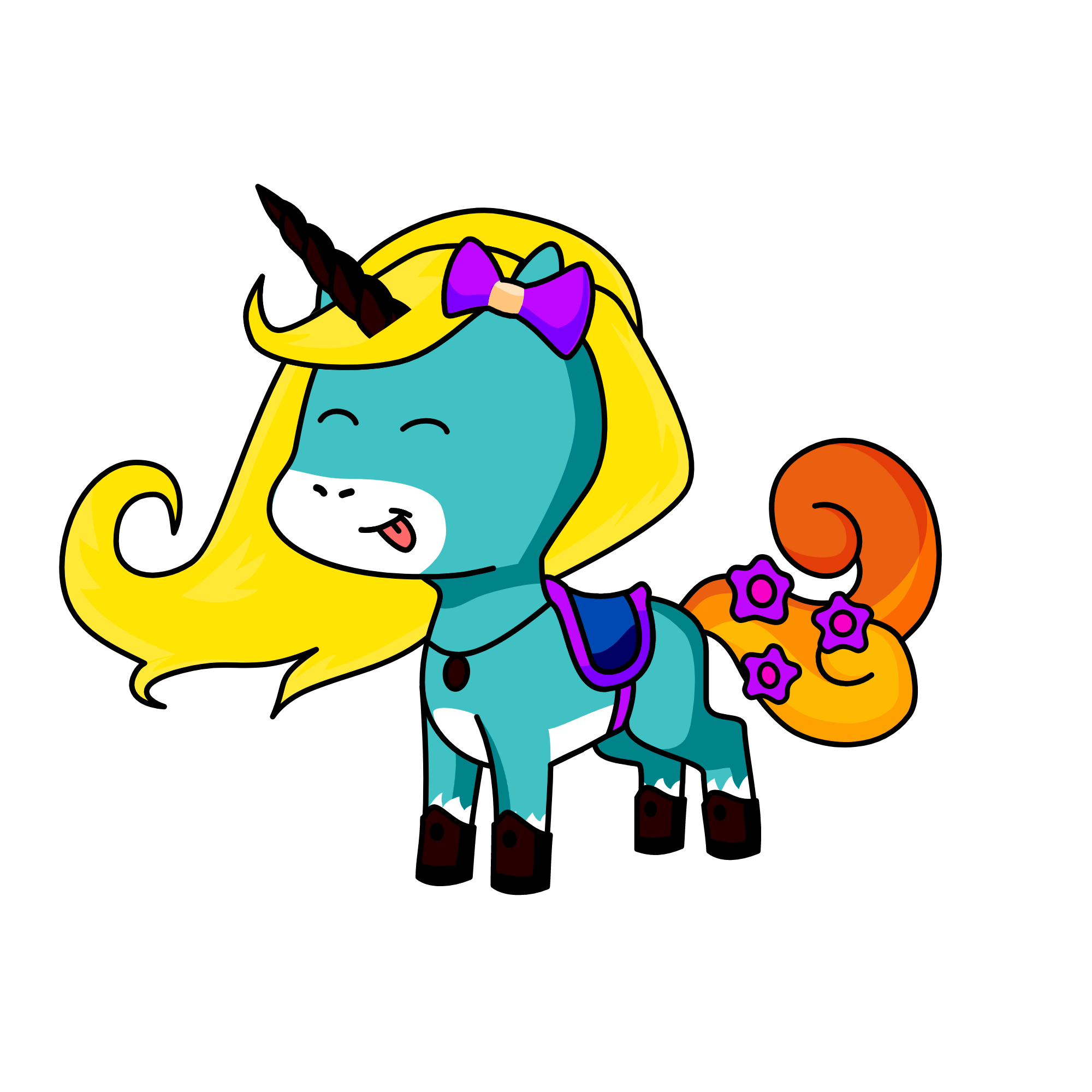 Apple Blossom, the unicorn