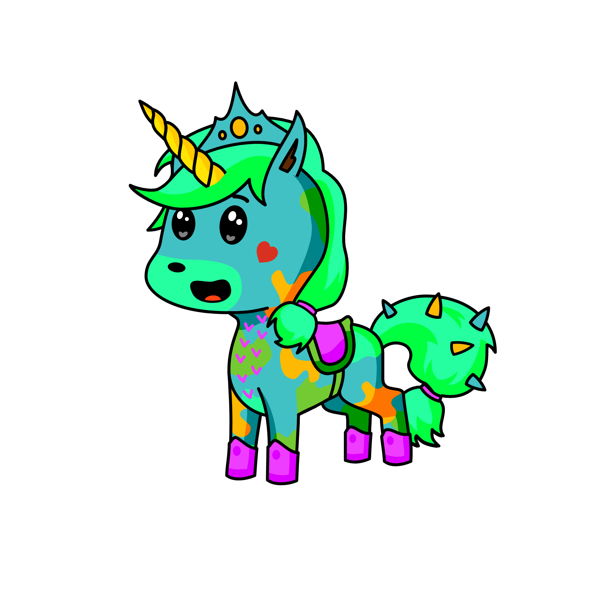 no billy here, the unicorn