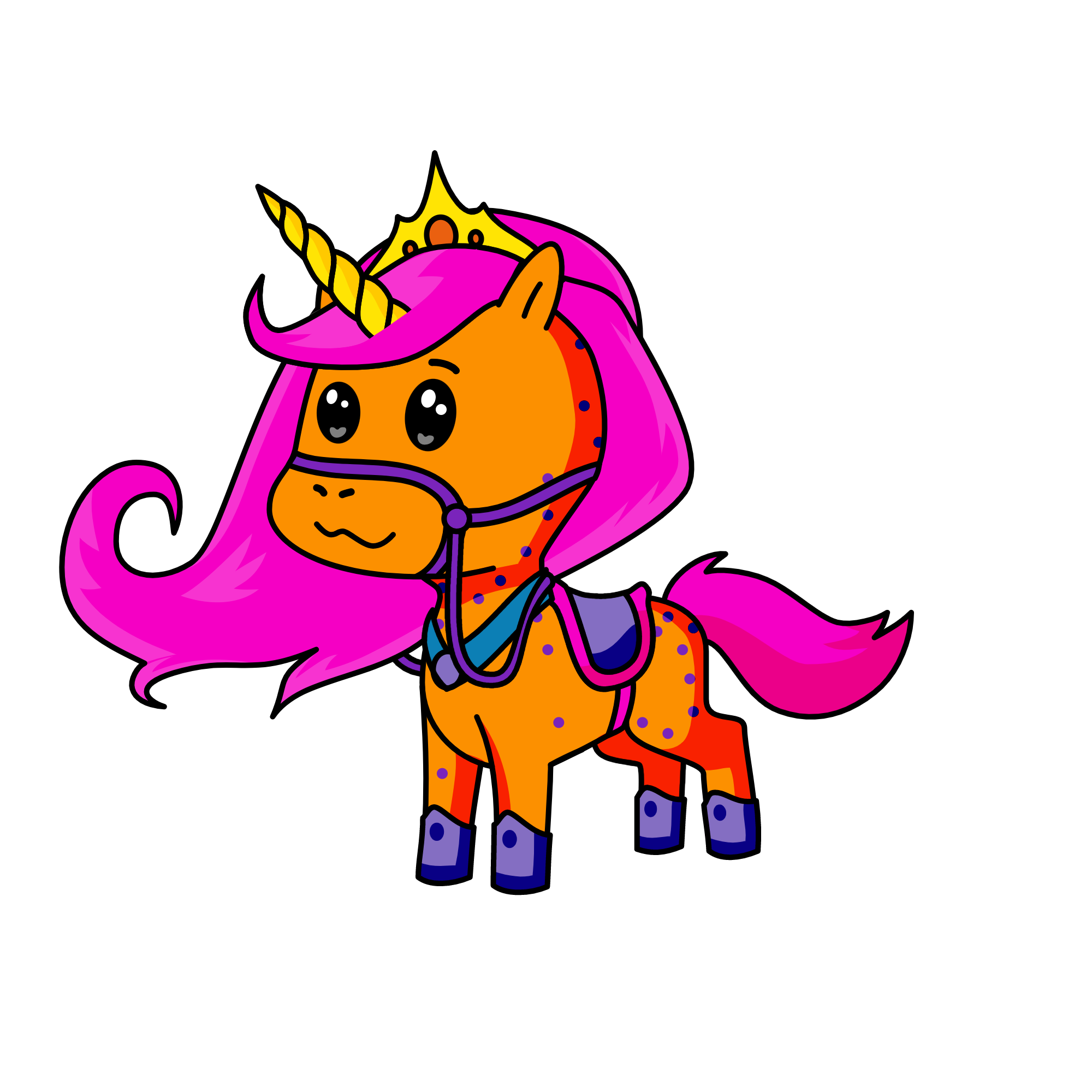 Airy, the unicorn