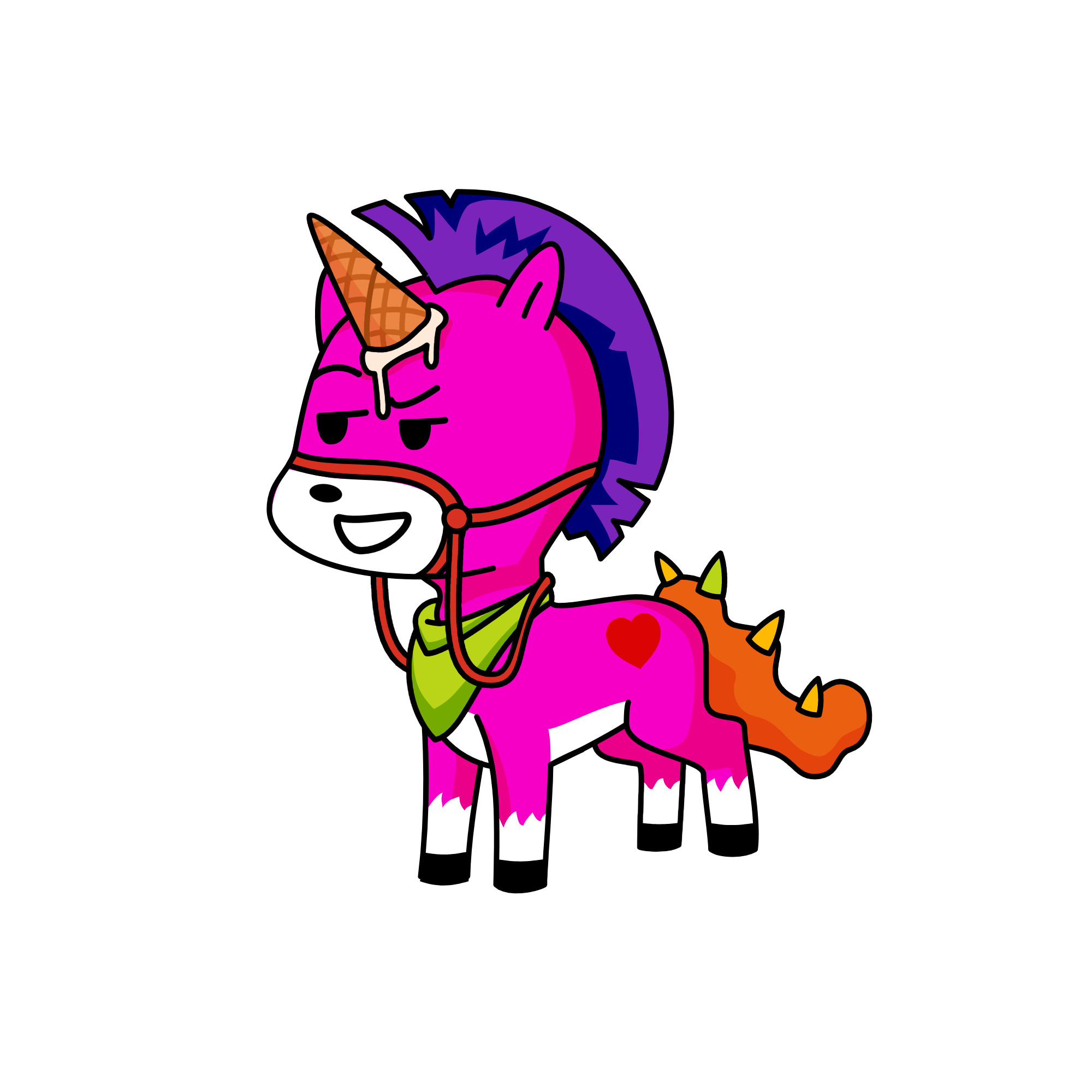 ICE cream, the unicorn