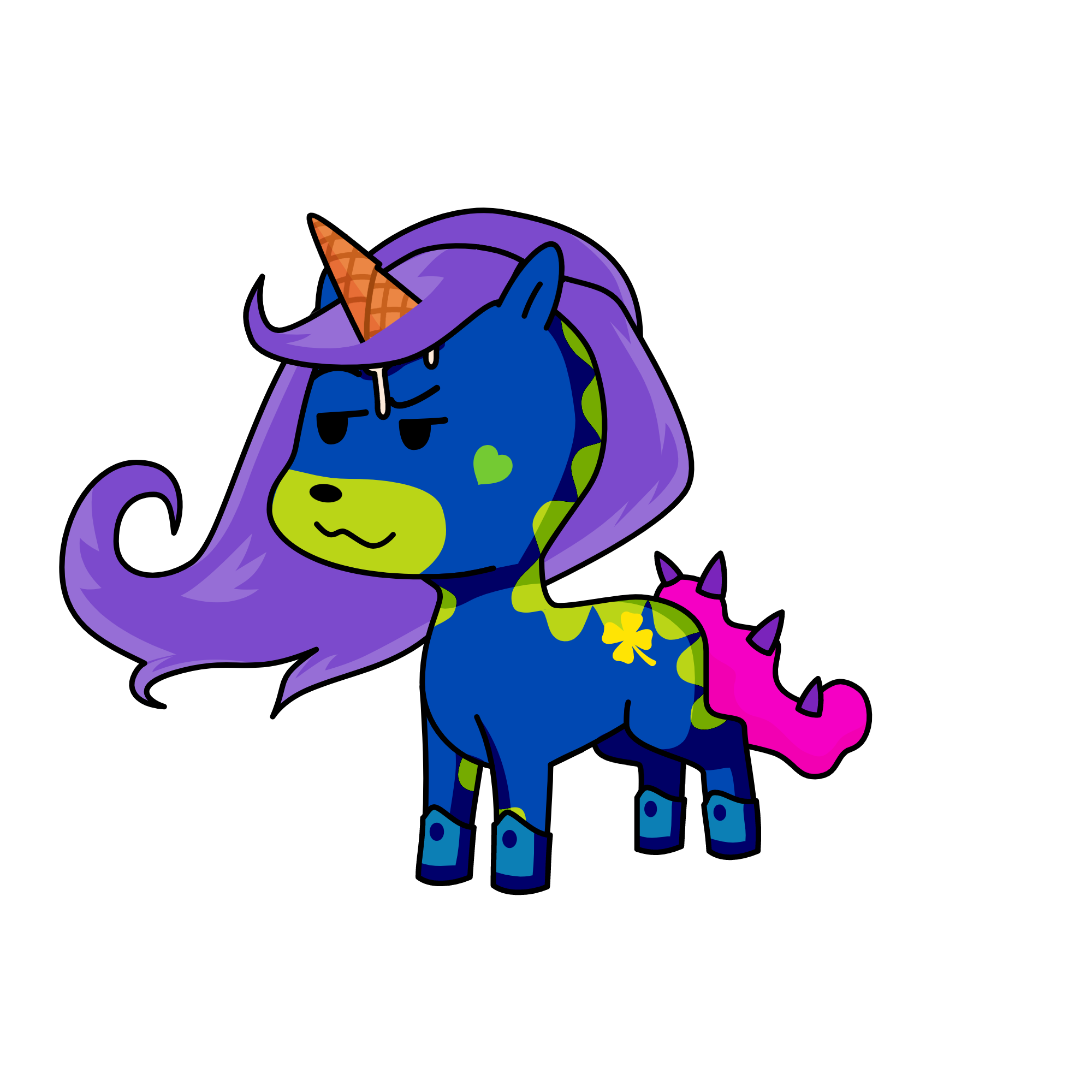 corny, the unicorn