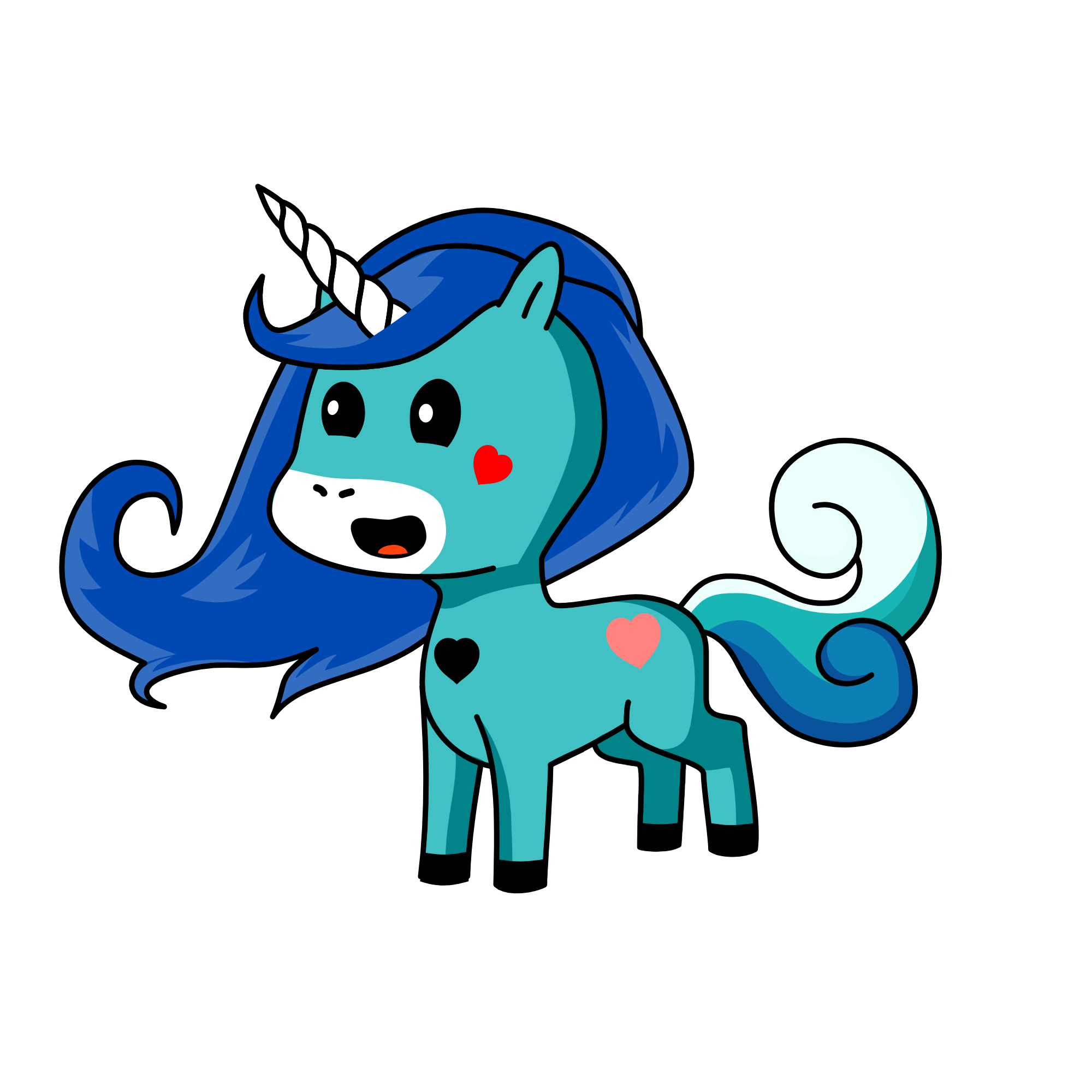 Salatalık, the unicorn