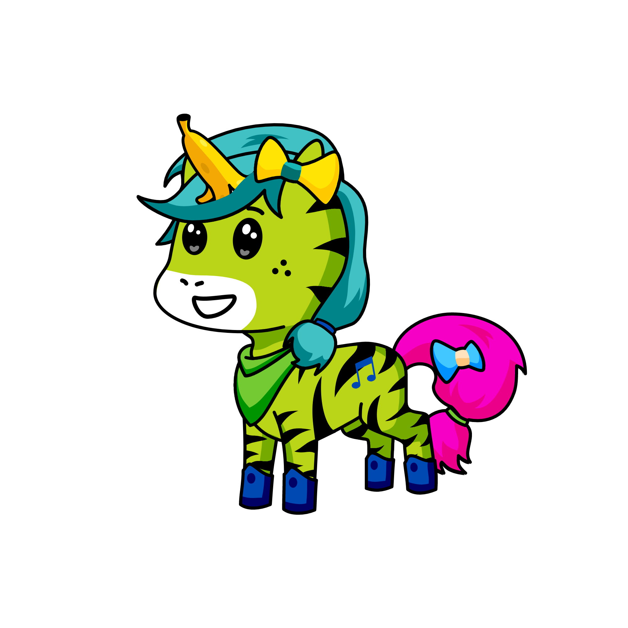 Random Colors🌈, the unicorn