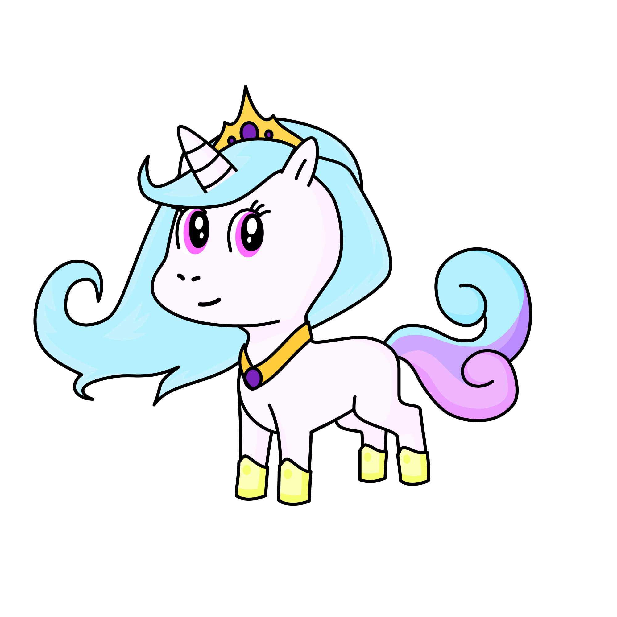 Princess Celestia, the unicorn